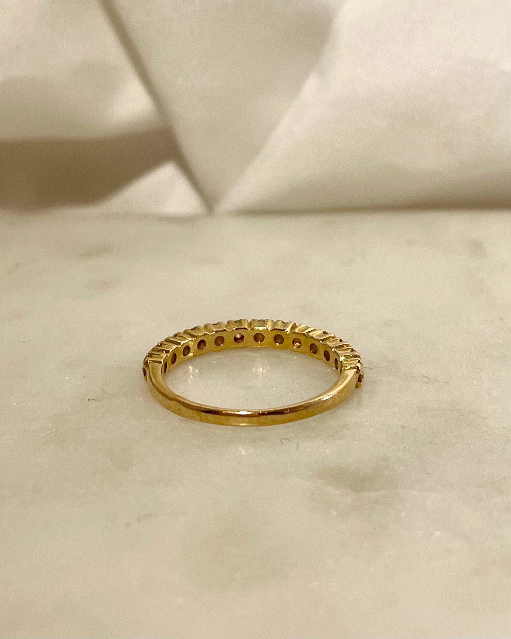 Demi Alliance Diamants 0.39 carat "Elea"