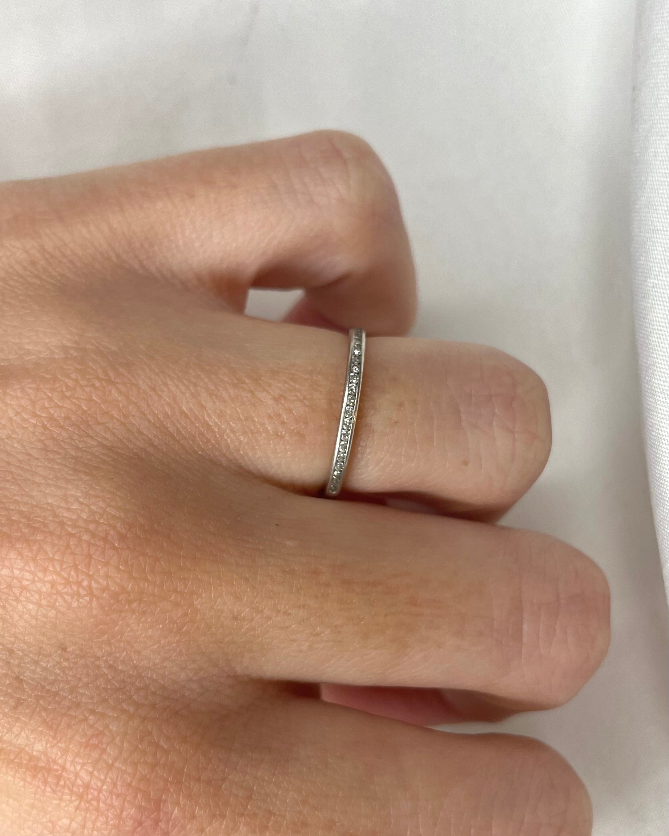 Demi Alliance Diamants 0.27 carat "Coline"