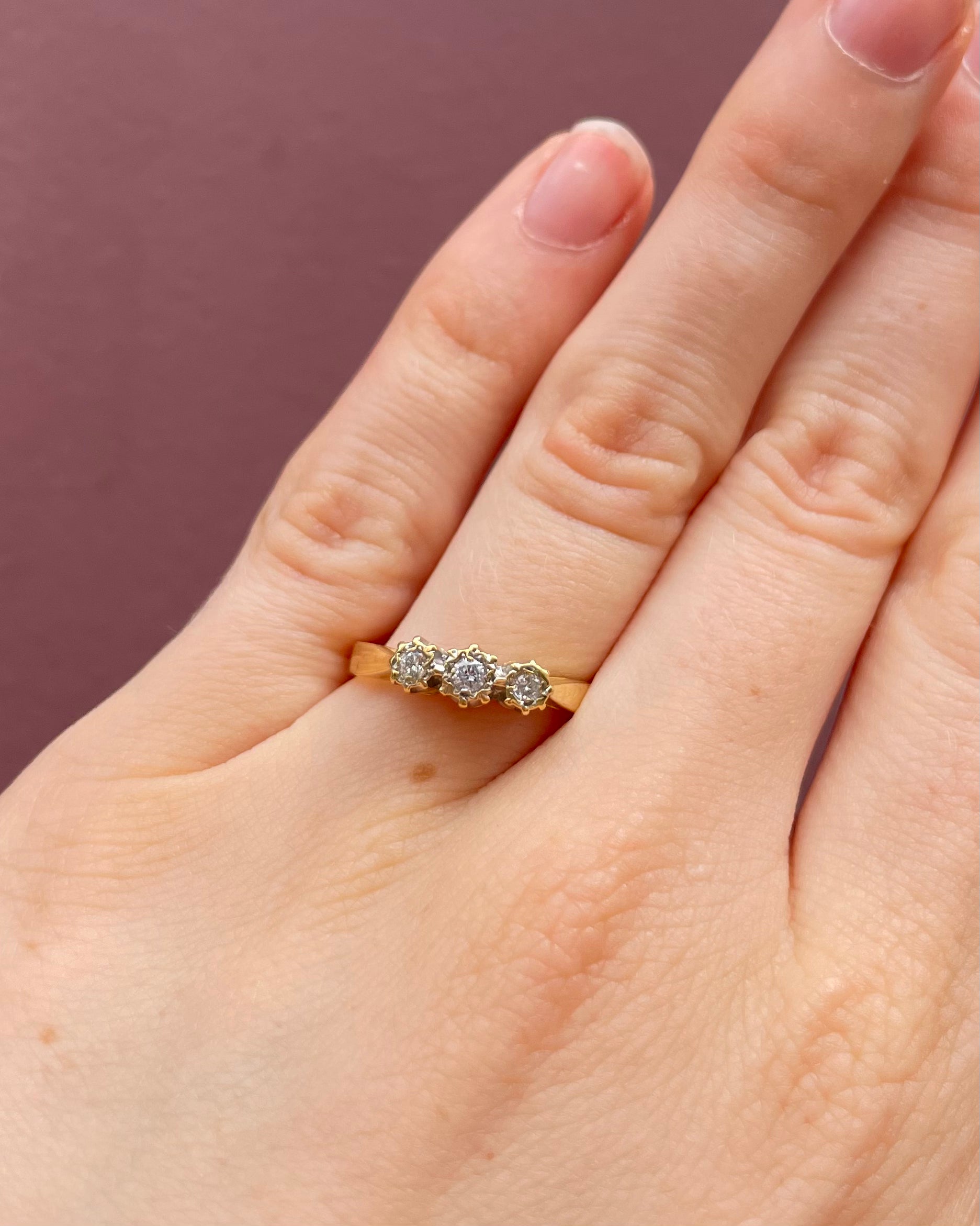 Bague Trilogie Diamants "Farysa"