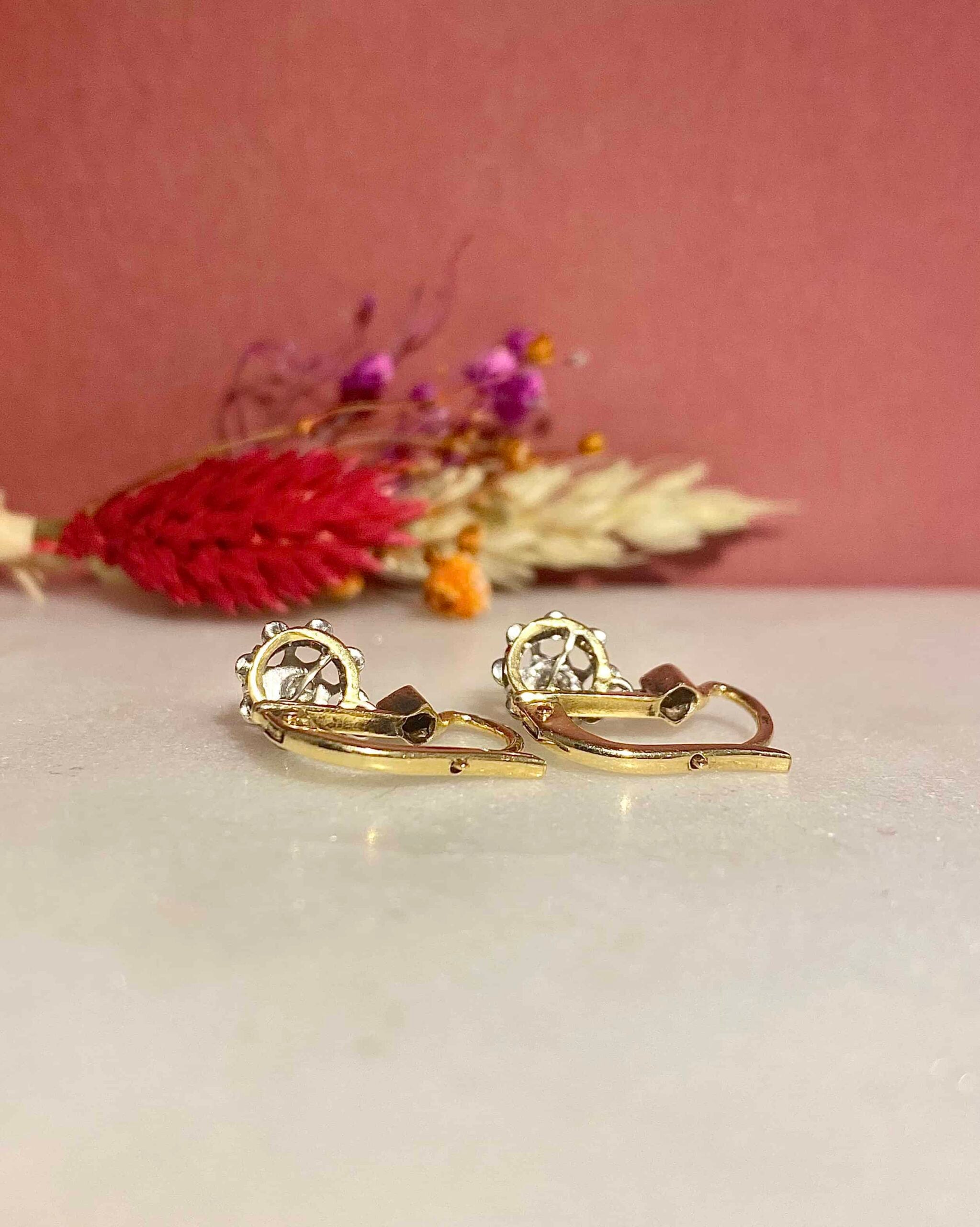 Dormeuses Vintage Diamants "Odessa"