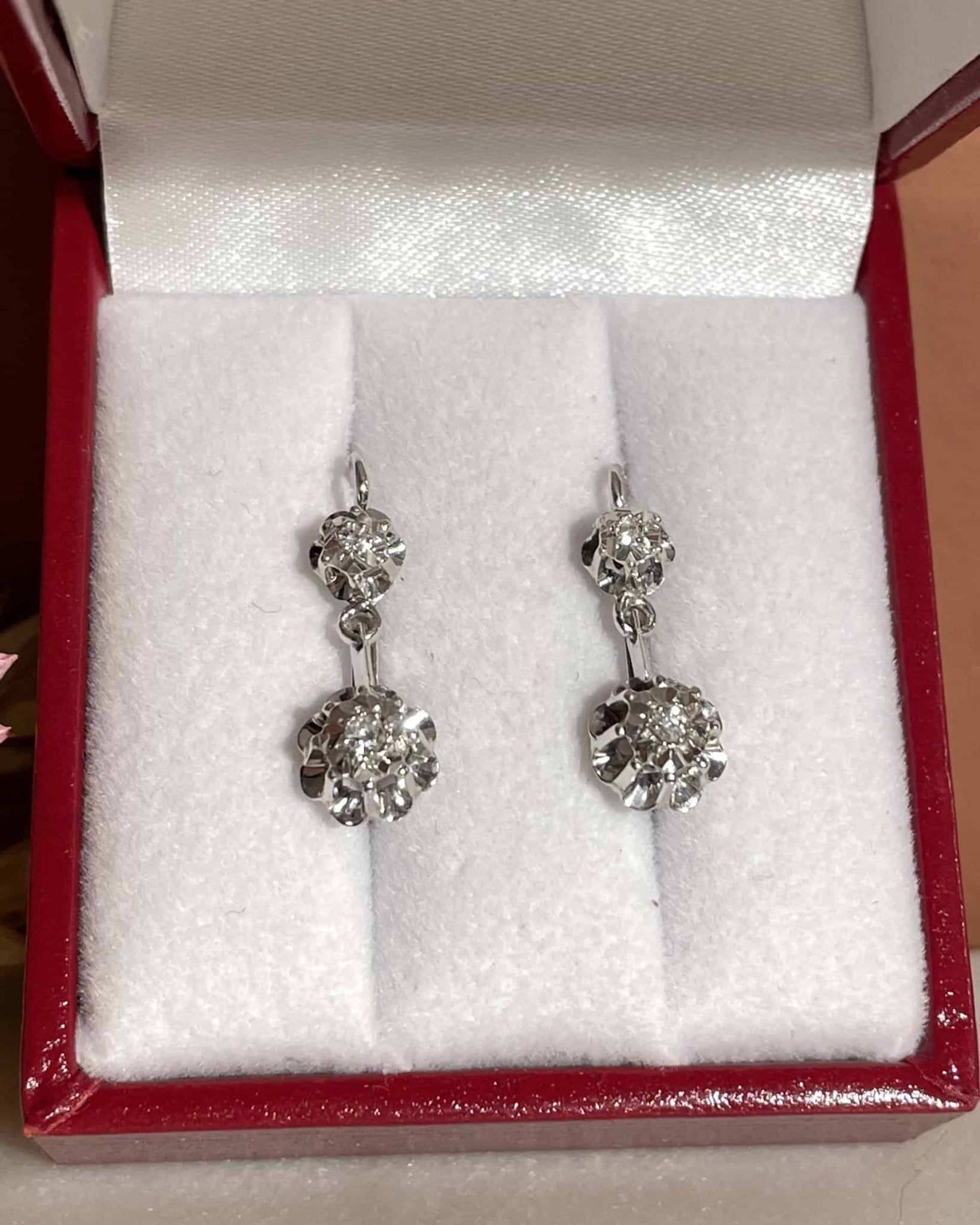 Dormeuses Diamants "Macye" - Elliade Paris