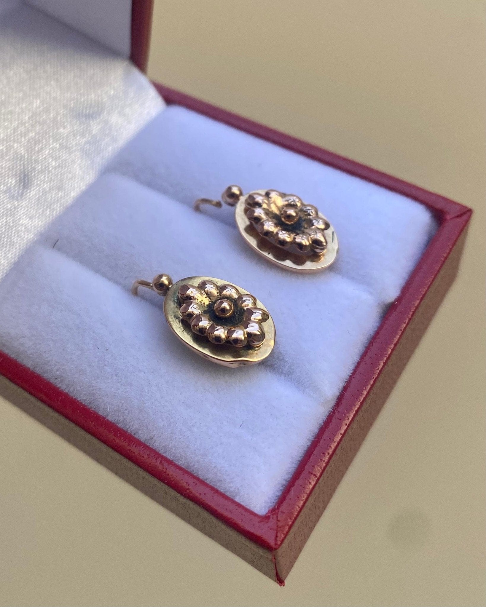 Dormeuses Or Jaune 18 Carats "Lya" - Elliade Paris