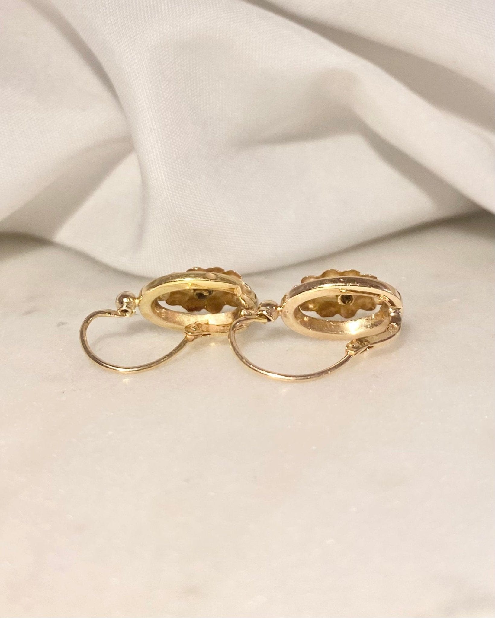 Dormeuses Or Jaune 18 Carats "Lya" - Elliade Paris