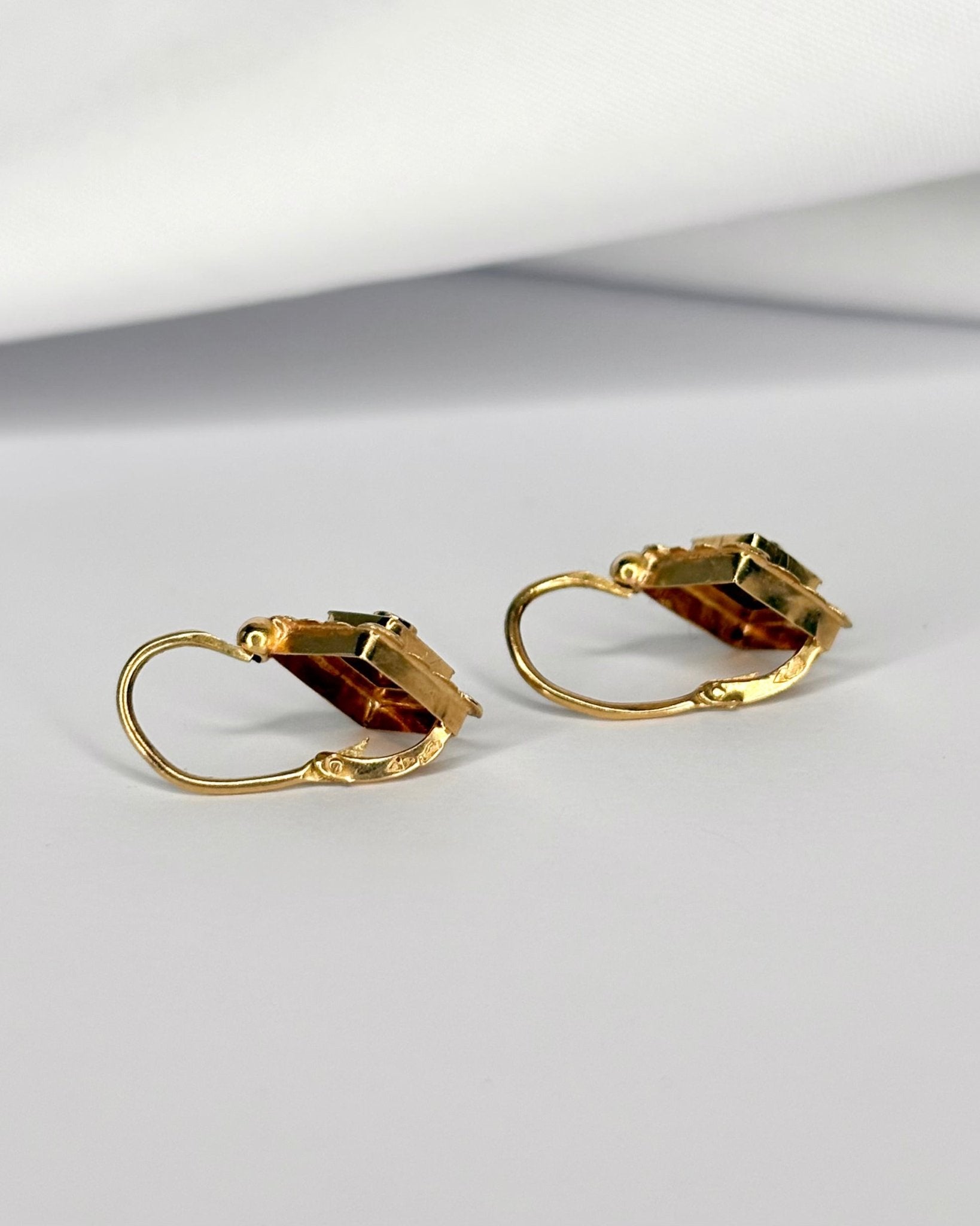 Dormeuses Or Jaune 18 carats "Olymiane" - Elliade Paris