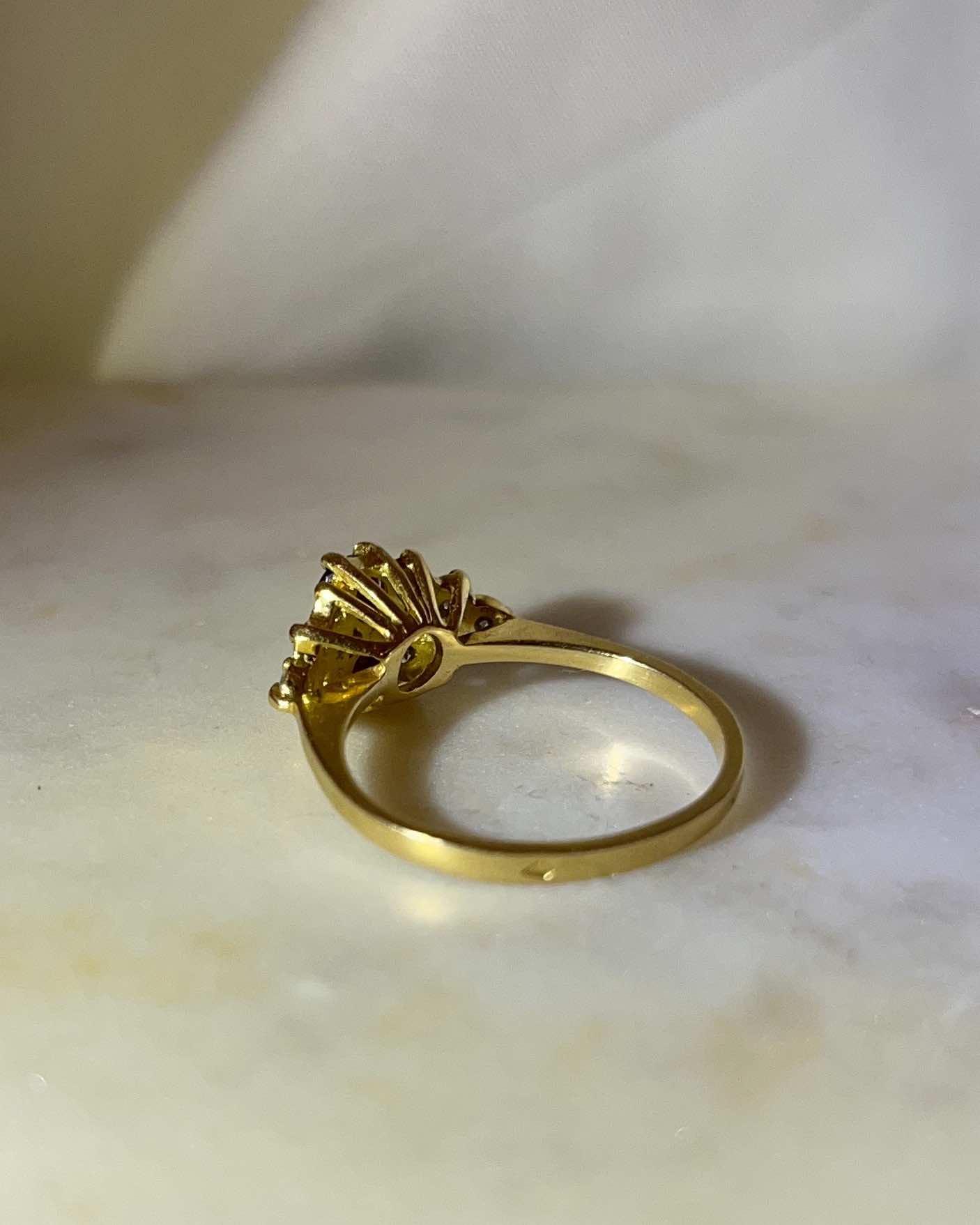 "Jenny" ruby & diamond ring