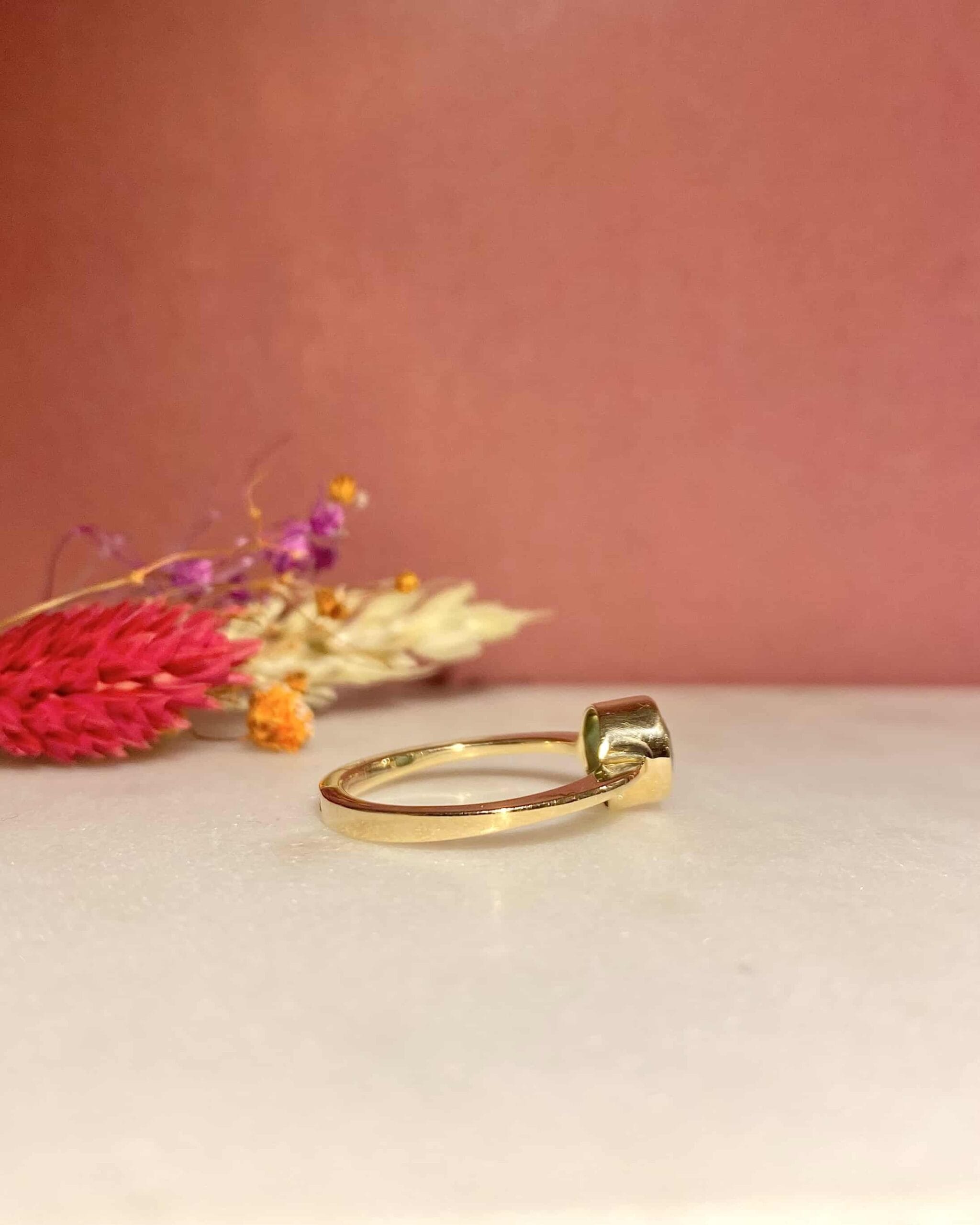 "Kiera" 1 Carat Emerald Solitaire Ring