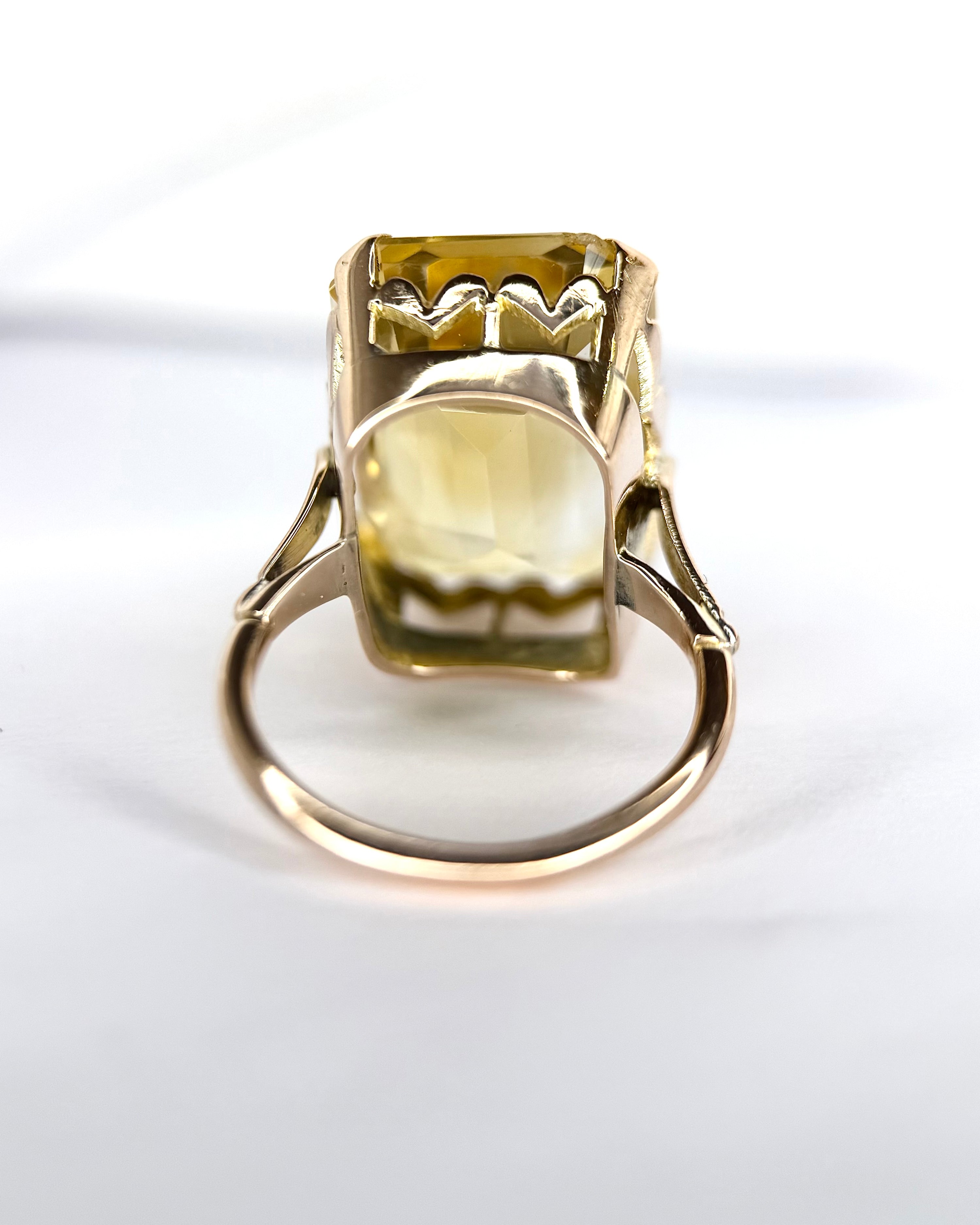 Bague Cocktail Citrine 11.95 carats "Agathe"