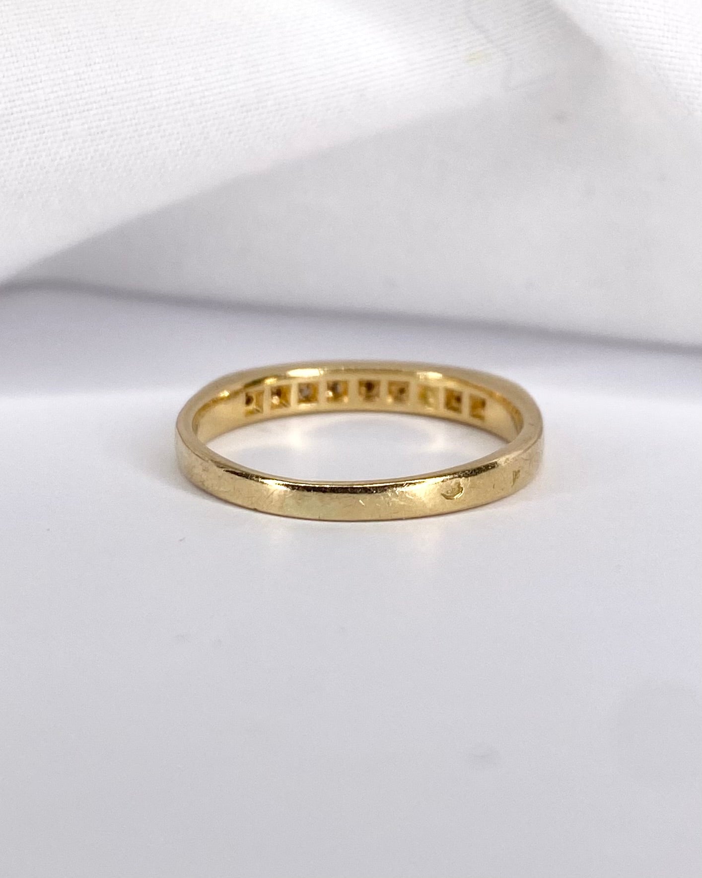 Demi-Alliance 27 Diamants "Céleste"