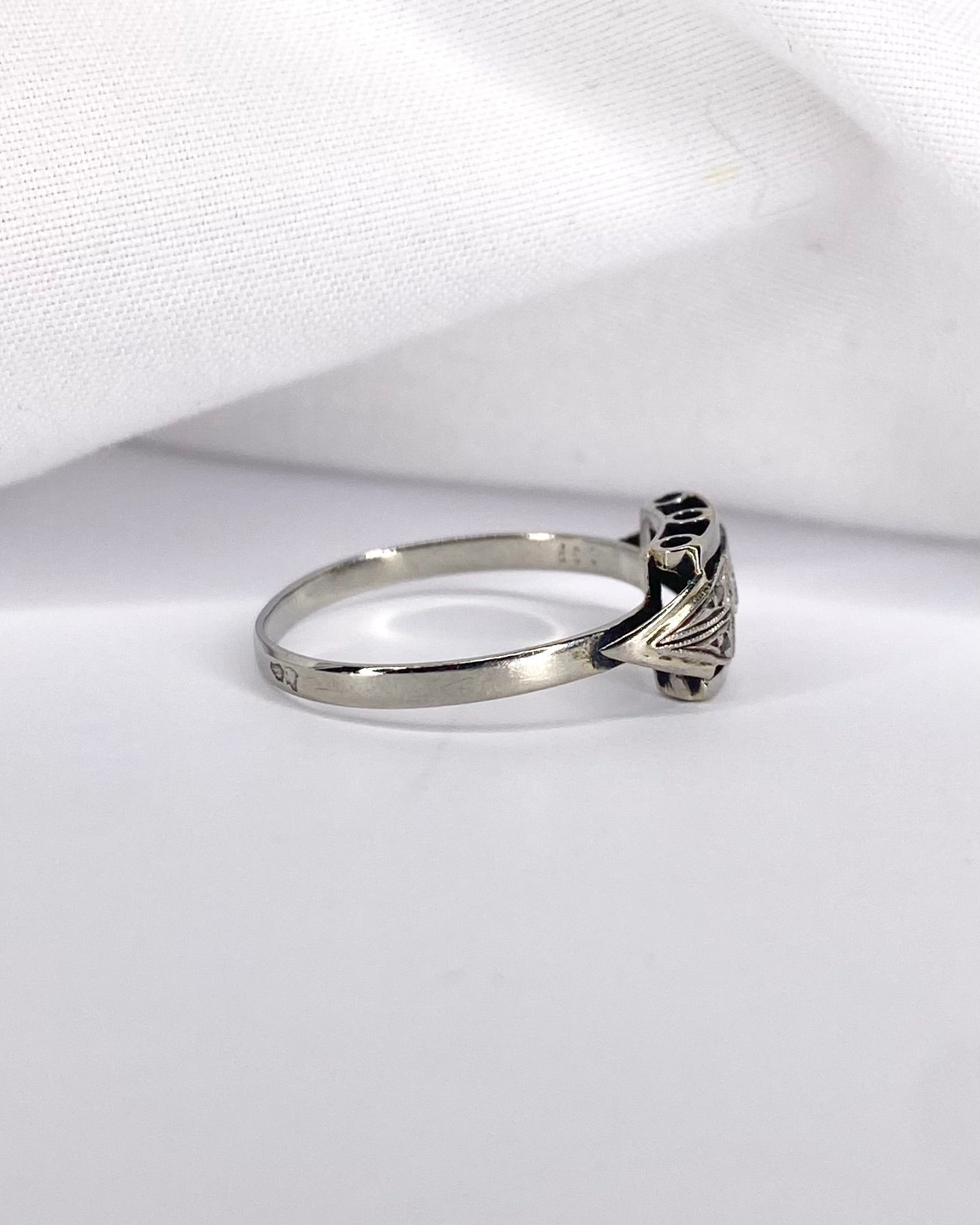 Bague Art Déco Diamants "Magda"