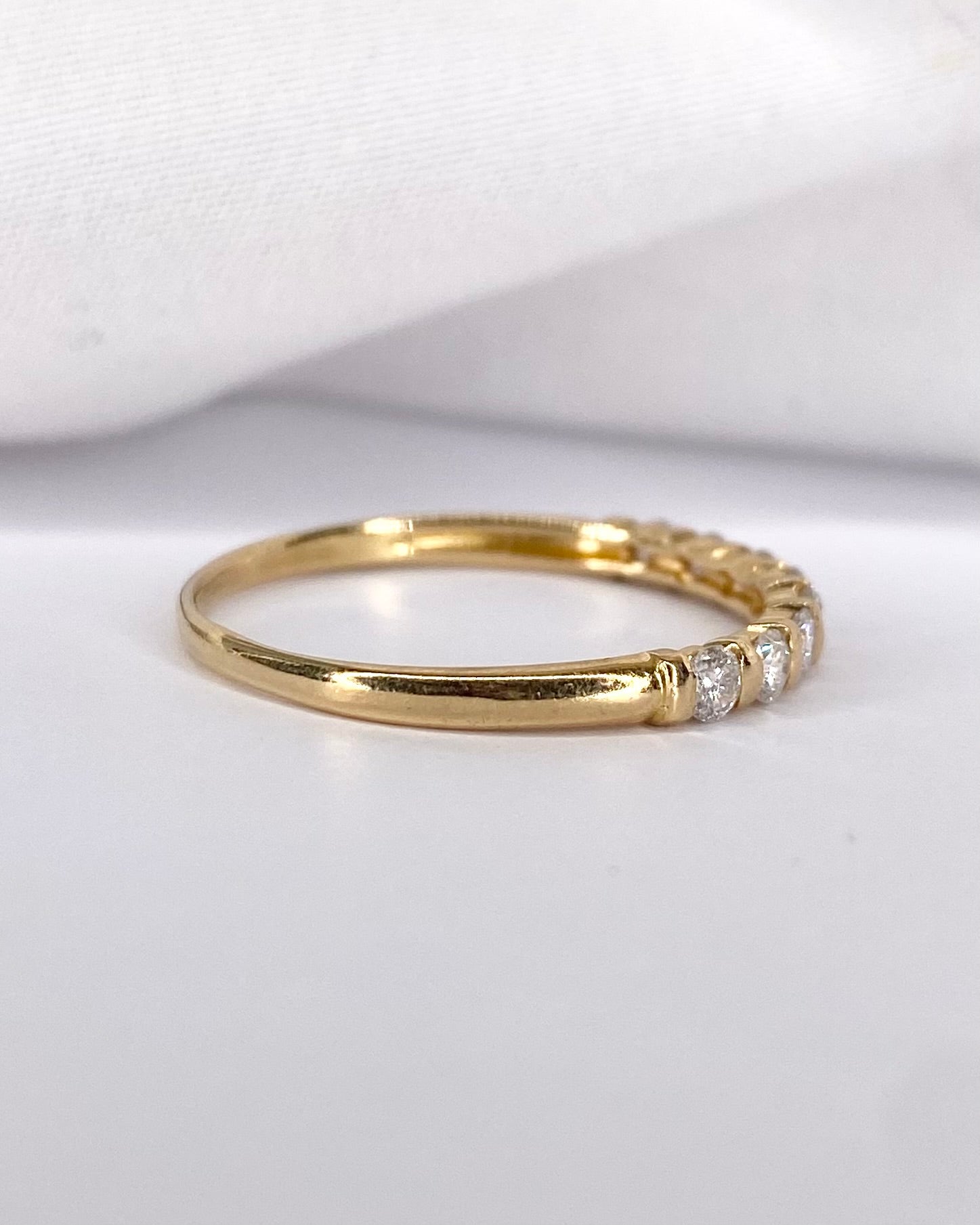 Demi-Alliance Diamants 0.50 carat "Cyrille"