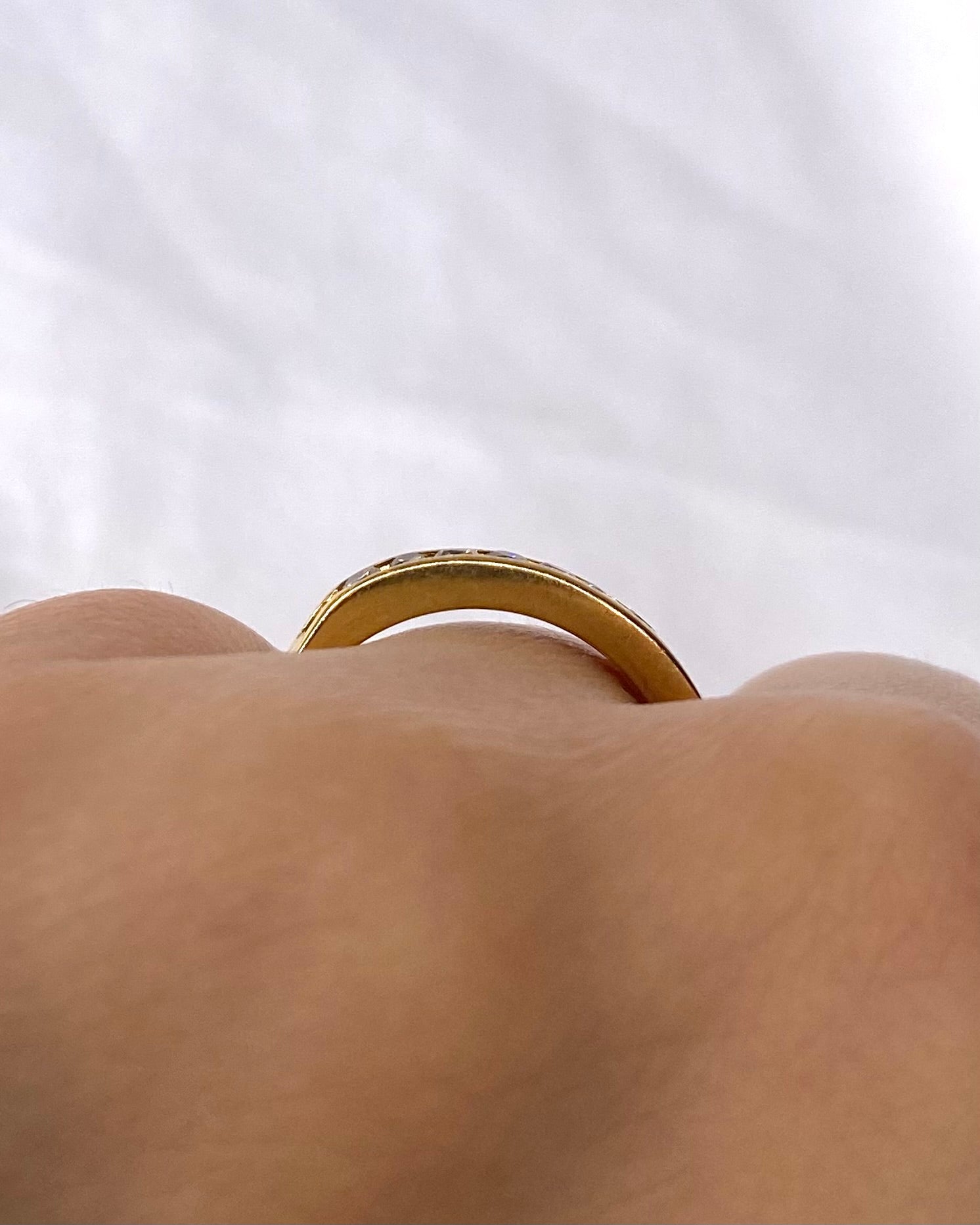 Demi-Alliance 27 Diamants "Céleste"