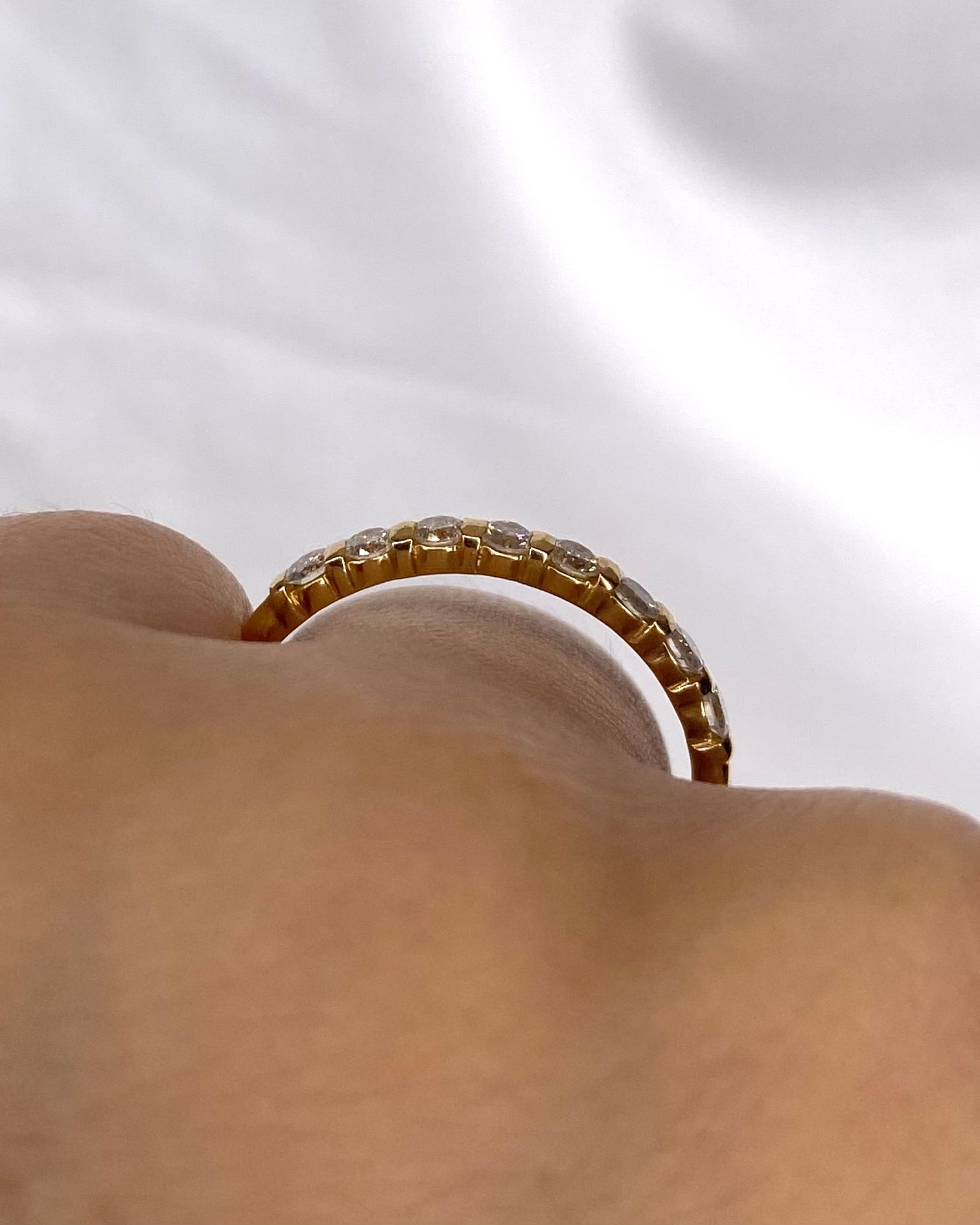 Demi-Alliance Diamants 0.50 carat "Cyrille"