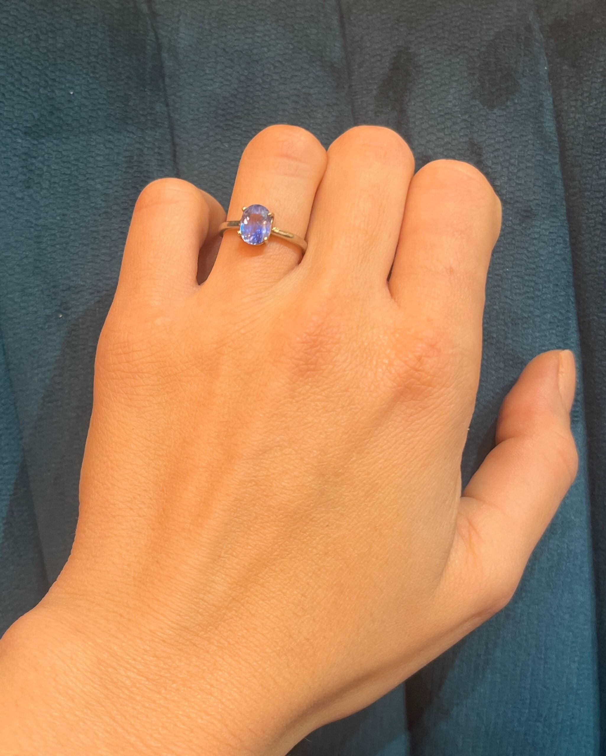 Bague Tanzanite "Kélia"