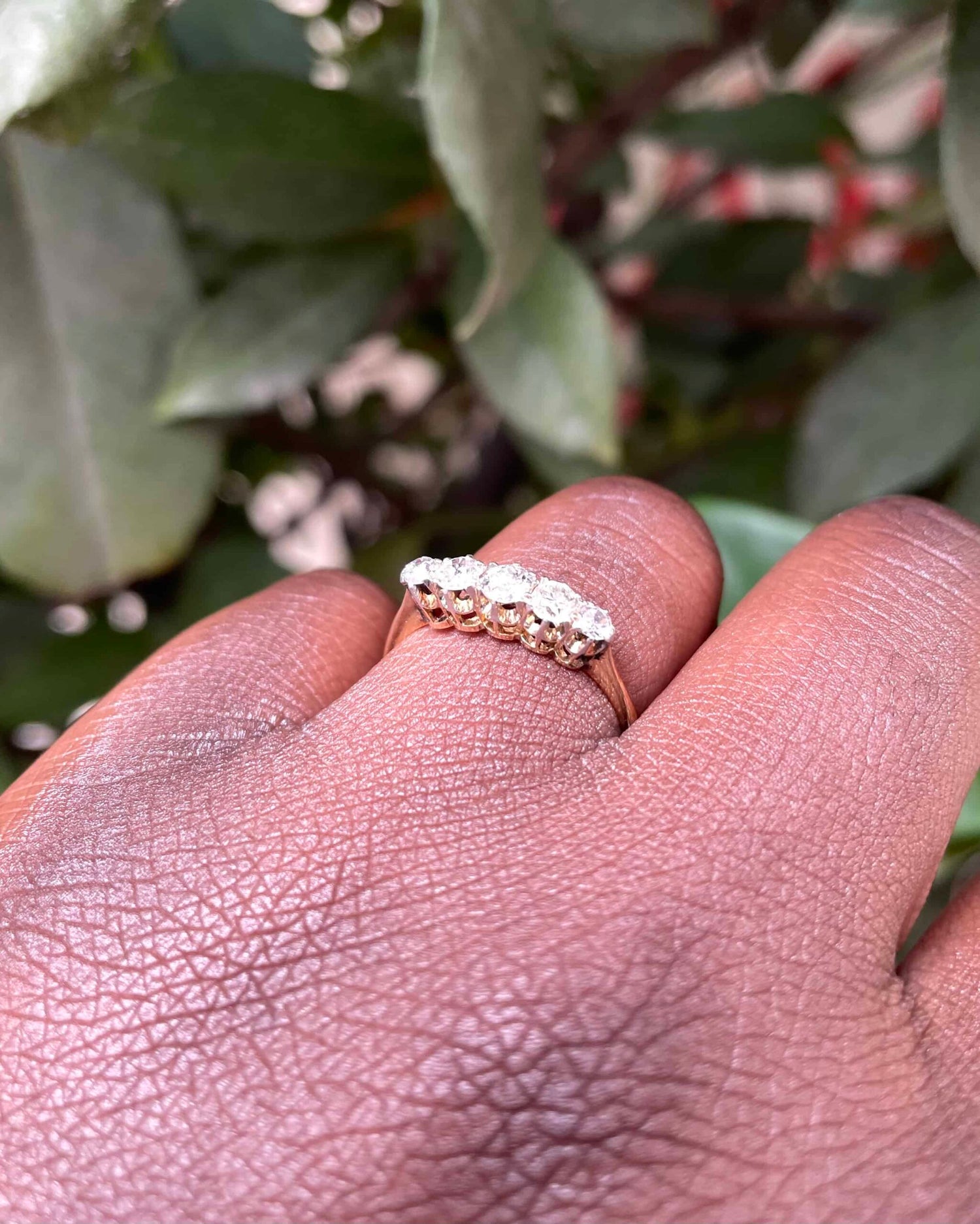 Bague Rivière Diamants 0.47 carat "Joanne"
