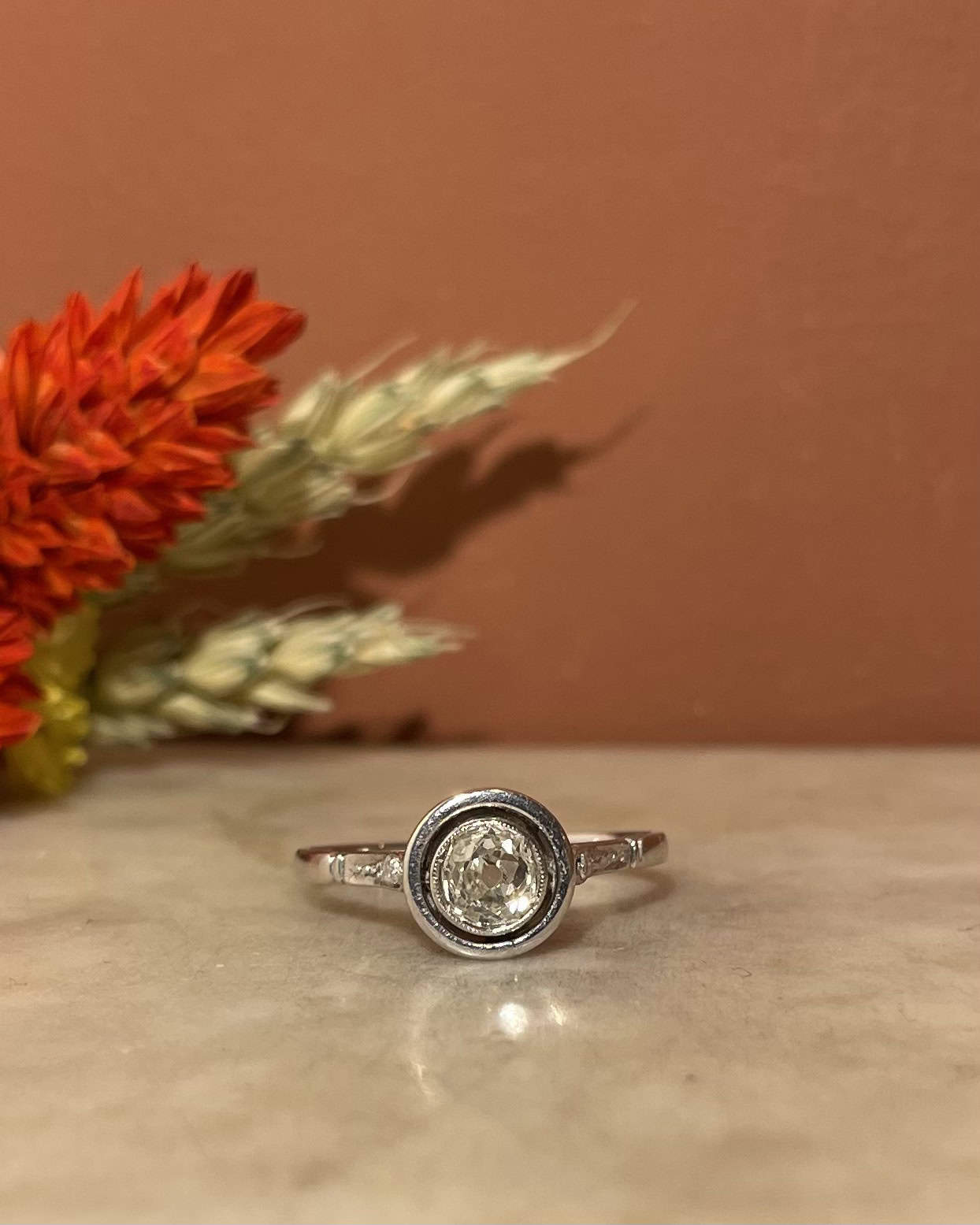 Anillo solitario de diamantes "Vannity" de 0,50 quilates