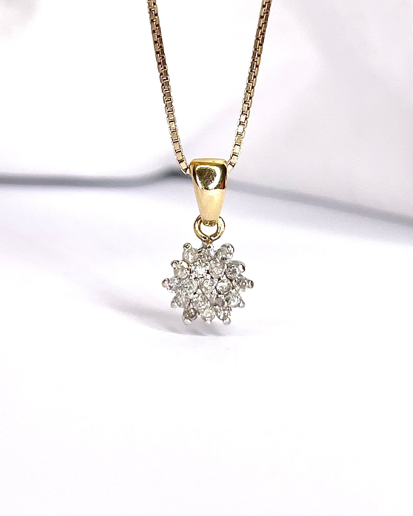 Pendentif 19 Diamants "Olga" - Elliade Paris