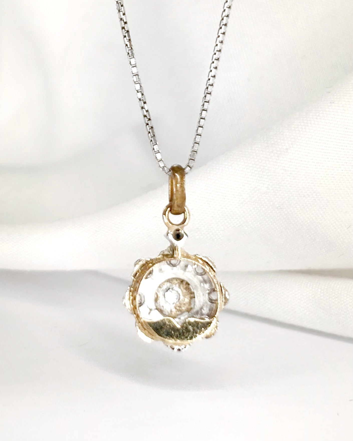 Pendentif Art - Déco Diamants "Divine" - Elliade Paris