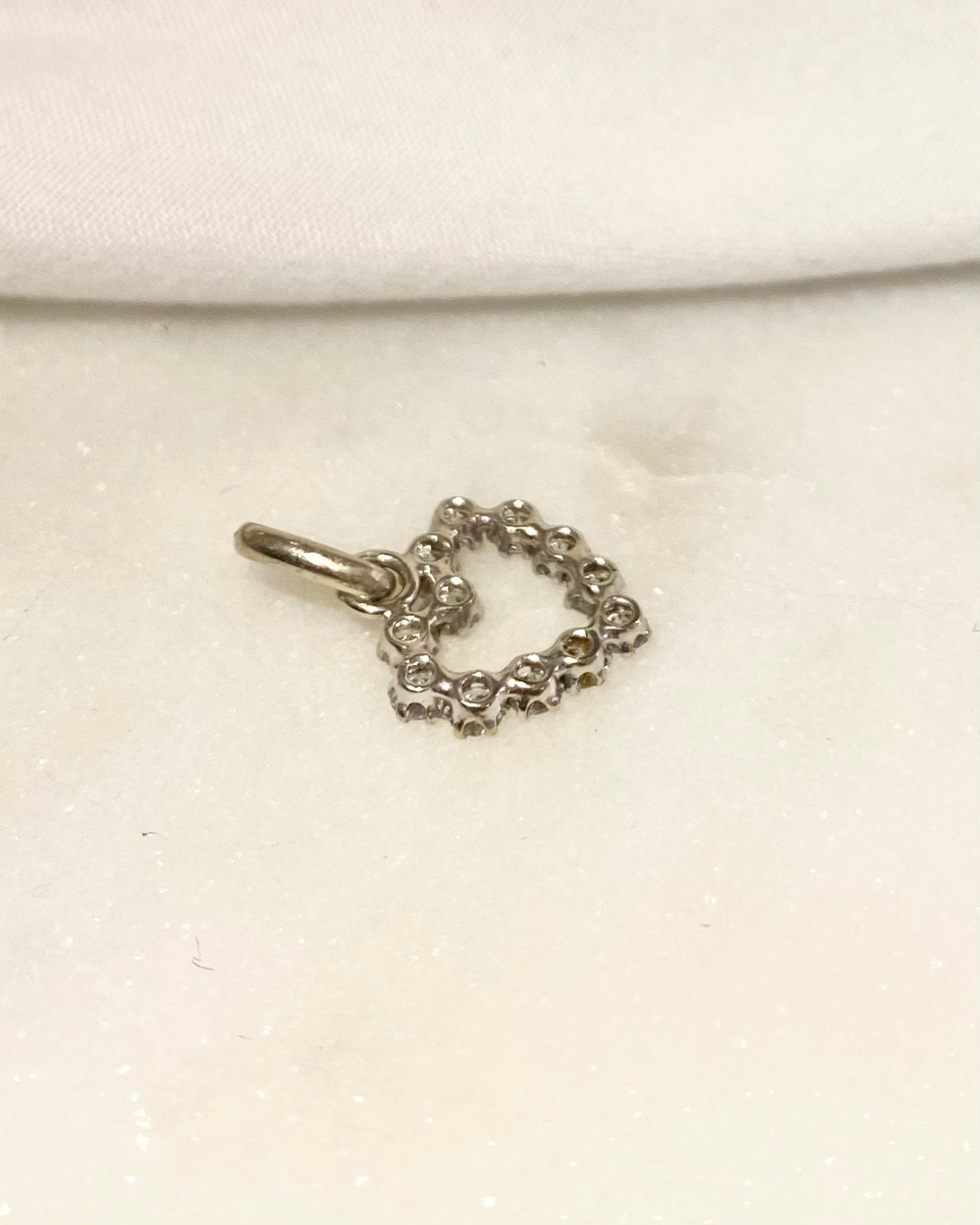 Pendentif Cœur Diamants "Hailey" - Elliade Paris
