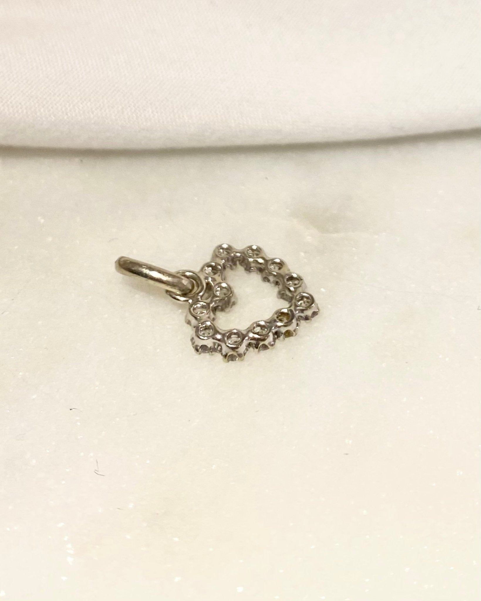 Pendentif Cœur Diamants "Hailey" - Elliade Paris