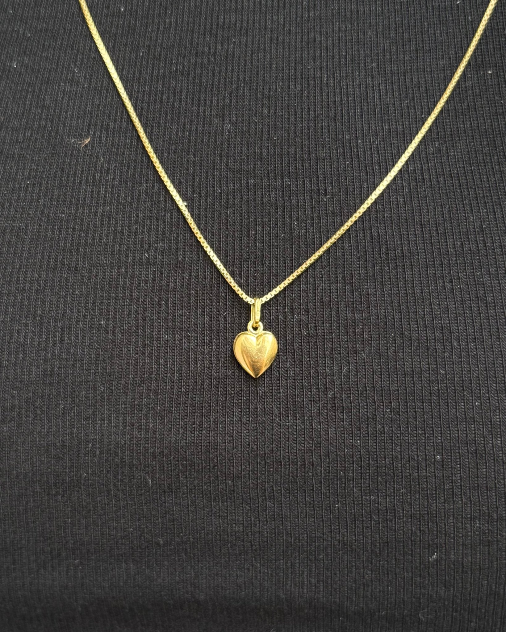 Pendentif Cœur Or Jaune "Gabin" - Elliade Paris