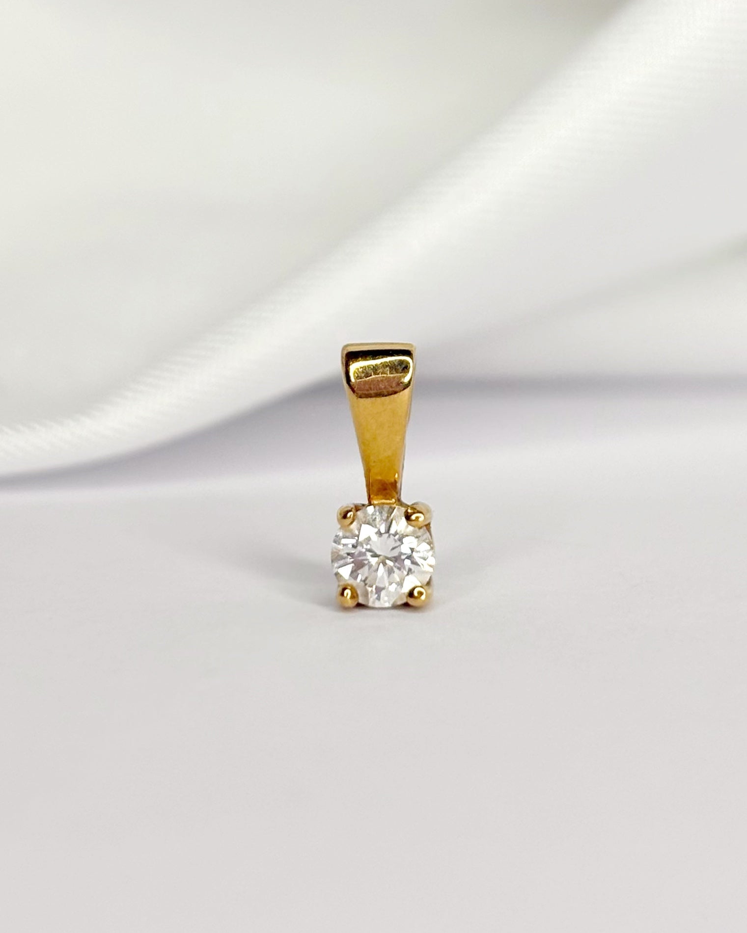 Pendentif Diamant 0.25 carat "Alex" - Elliade Paris