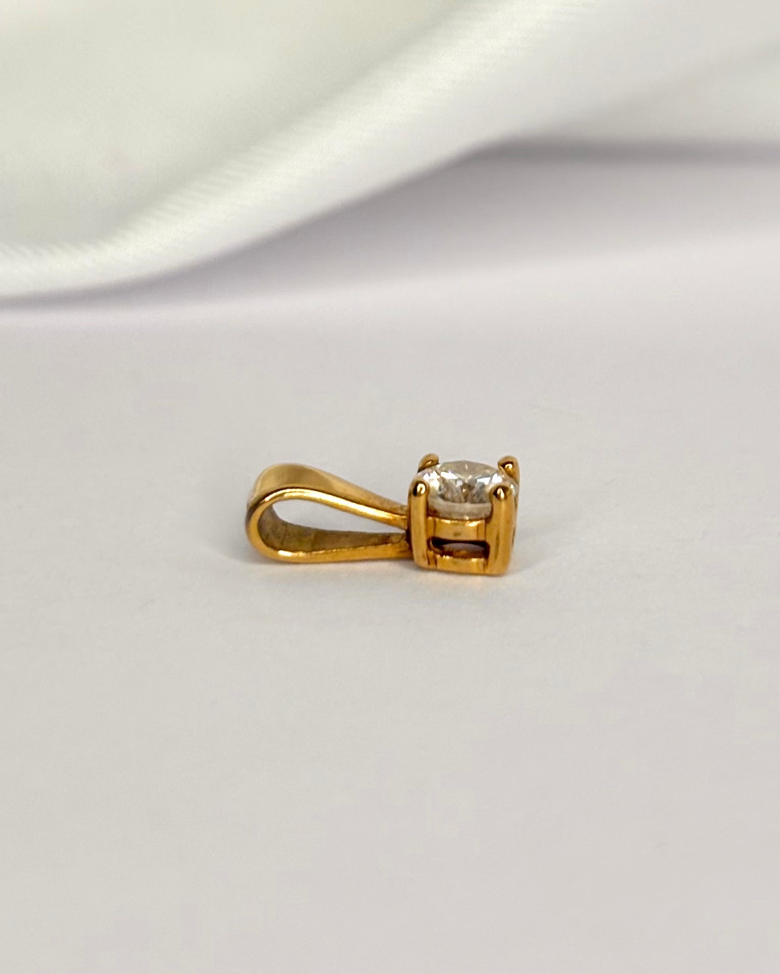 Pendentif Diamant 0.25 carat "Alex" - Elliade Paris