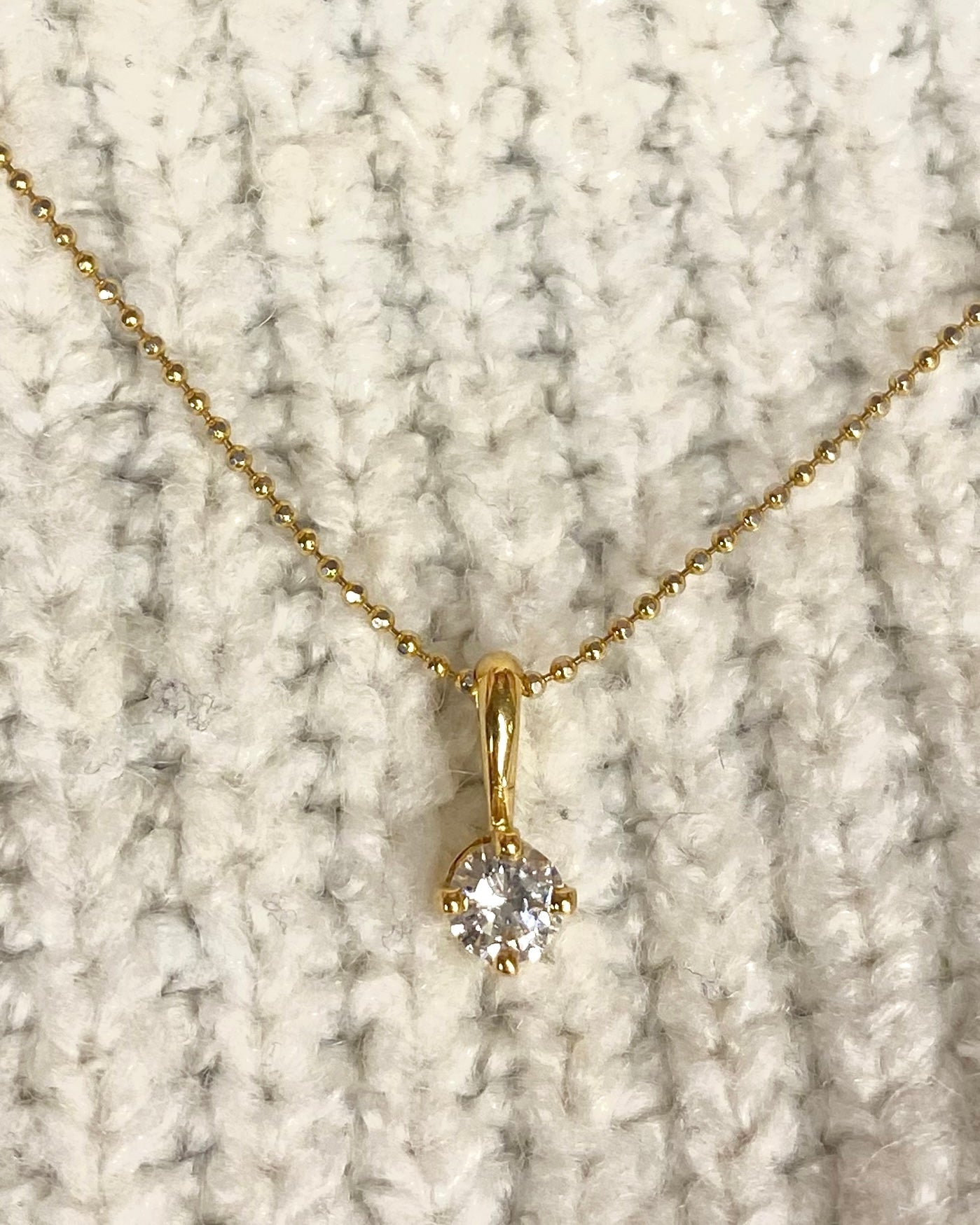 Pendentif Diamant 0.27 carat "Soglia" - Elliade Paris