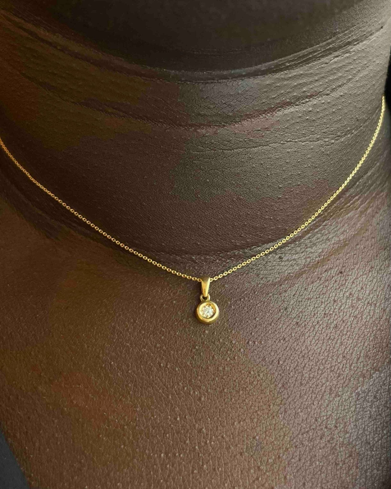 Pendentif diamant vintage "Alessia" - Elliade Paris