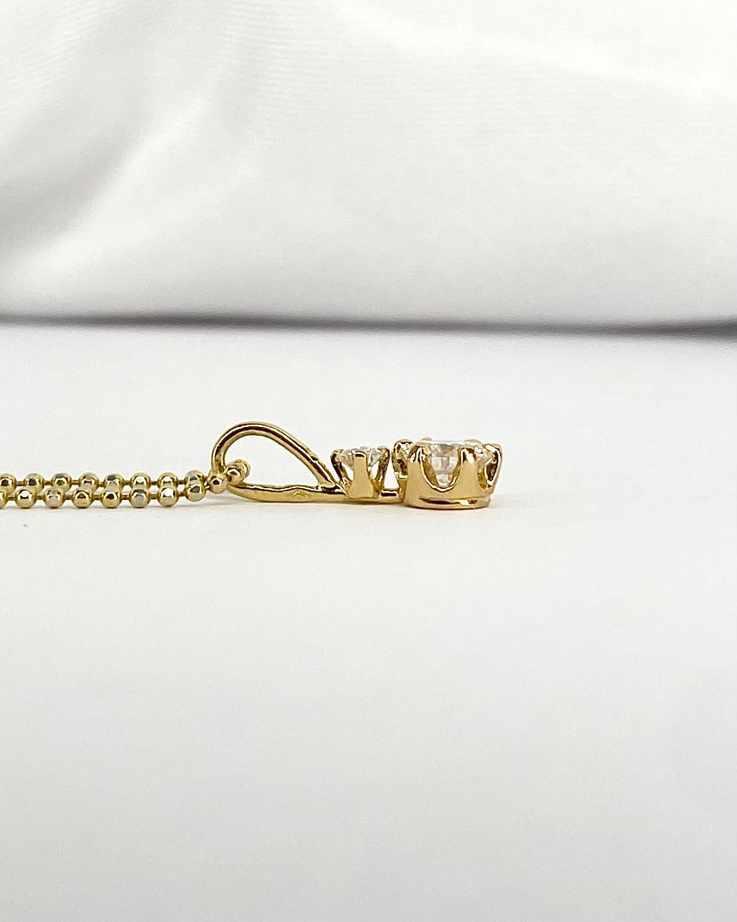 Pendentif Diamants 0.30 carat "Huguette" - Elliade Paris