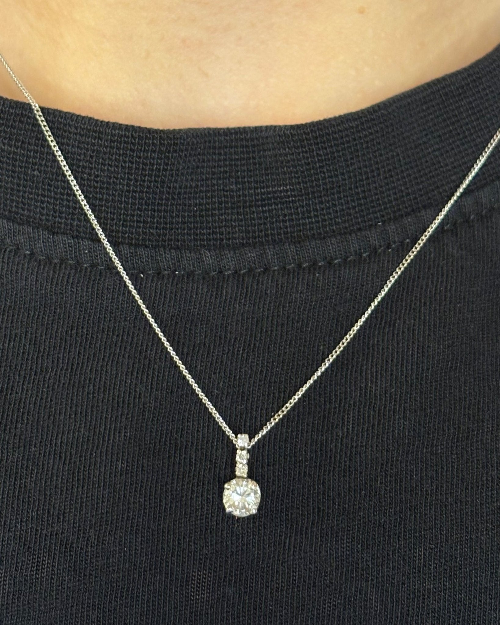 Pendentif Diamants 0.51 carat "Victoire" - Elliade Paris