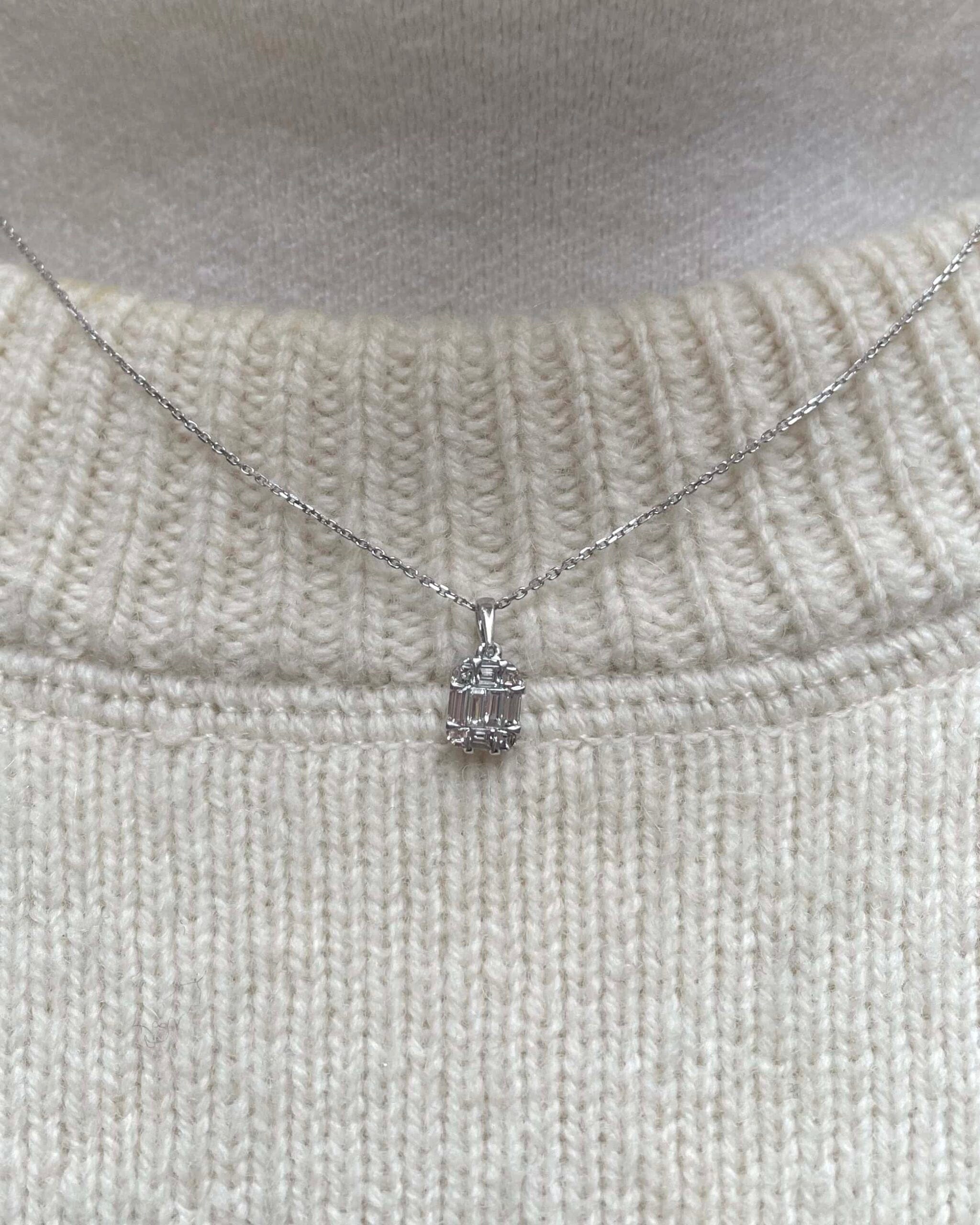 Pendentif Vintage 10 Diamants "Nova" - Elliade Paris