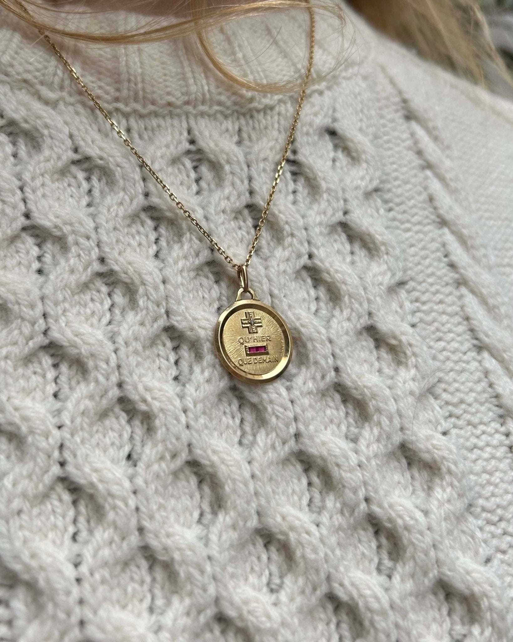 Pendentif Médaille D&