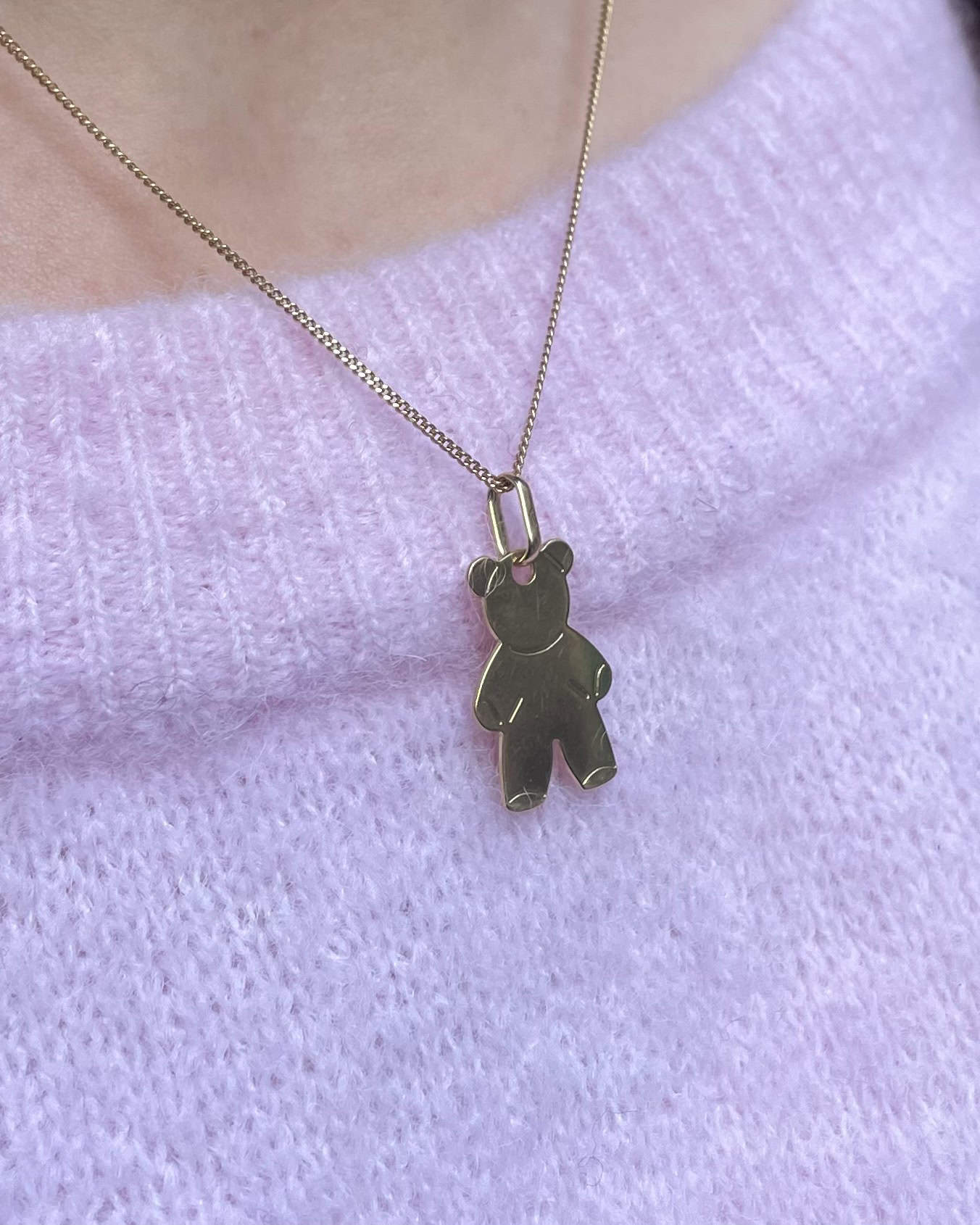 Pendentif Ours Or 18 carats "Teddy" - Elliade Paris