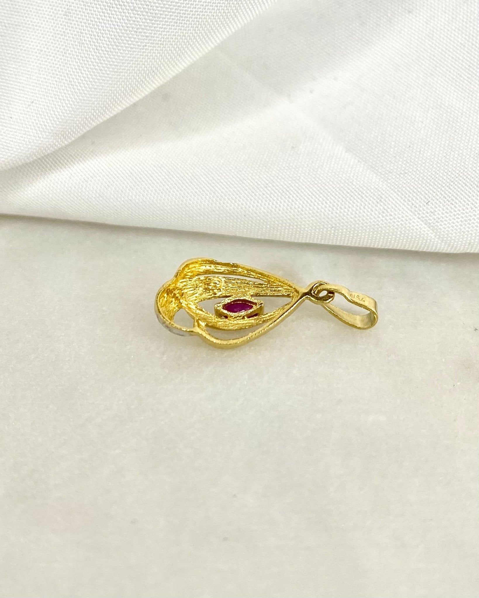 Pendentif Rubis "Alexa" - Elliade Paris