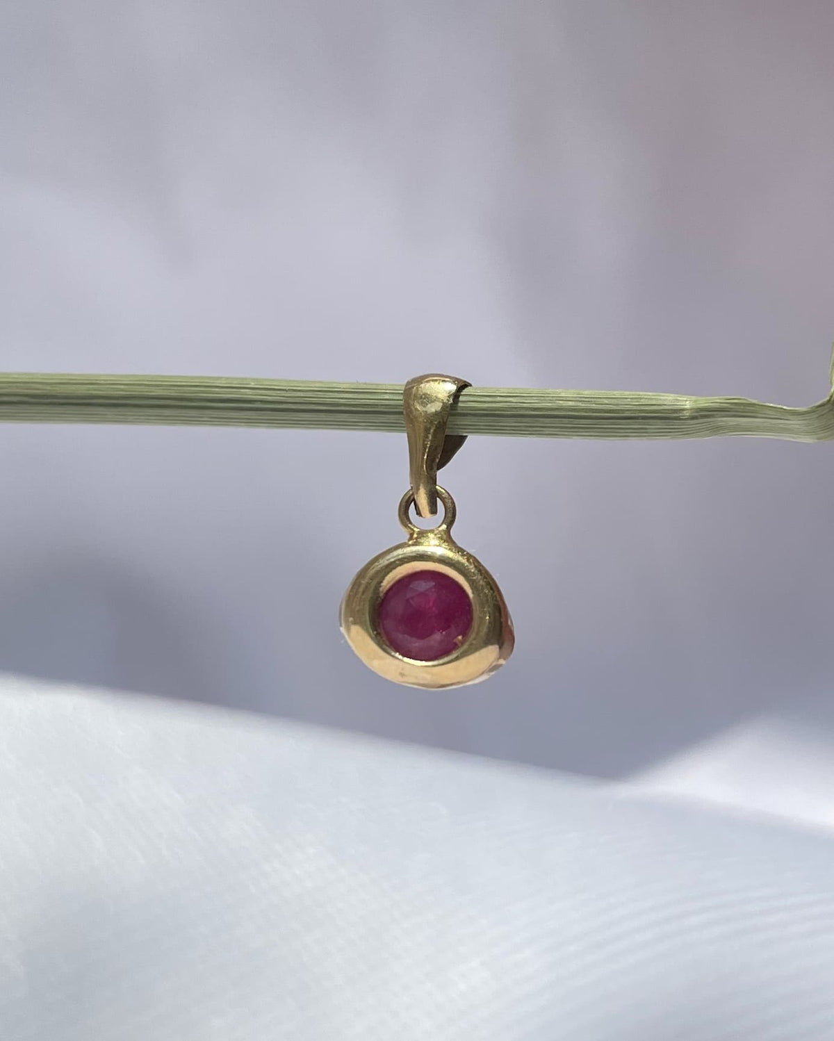 Pendentif Rubis "Emy" - Elliade Paris