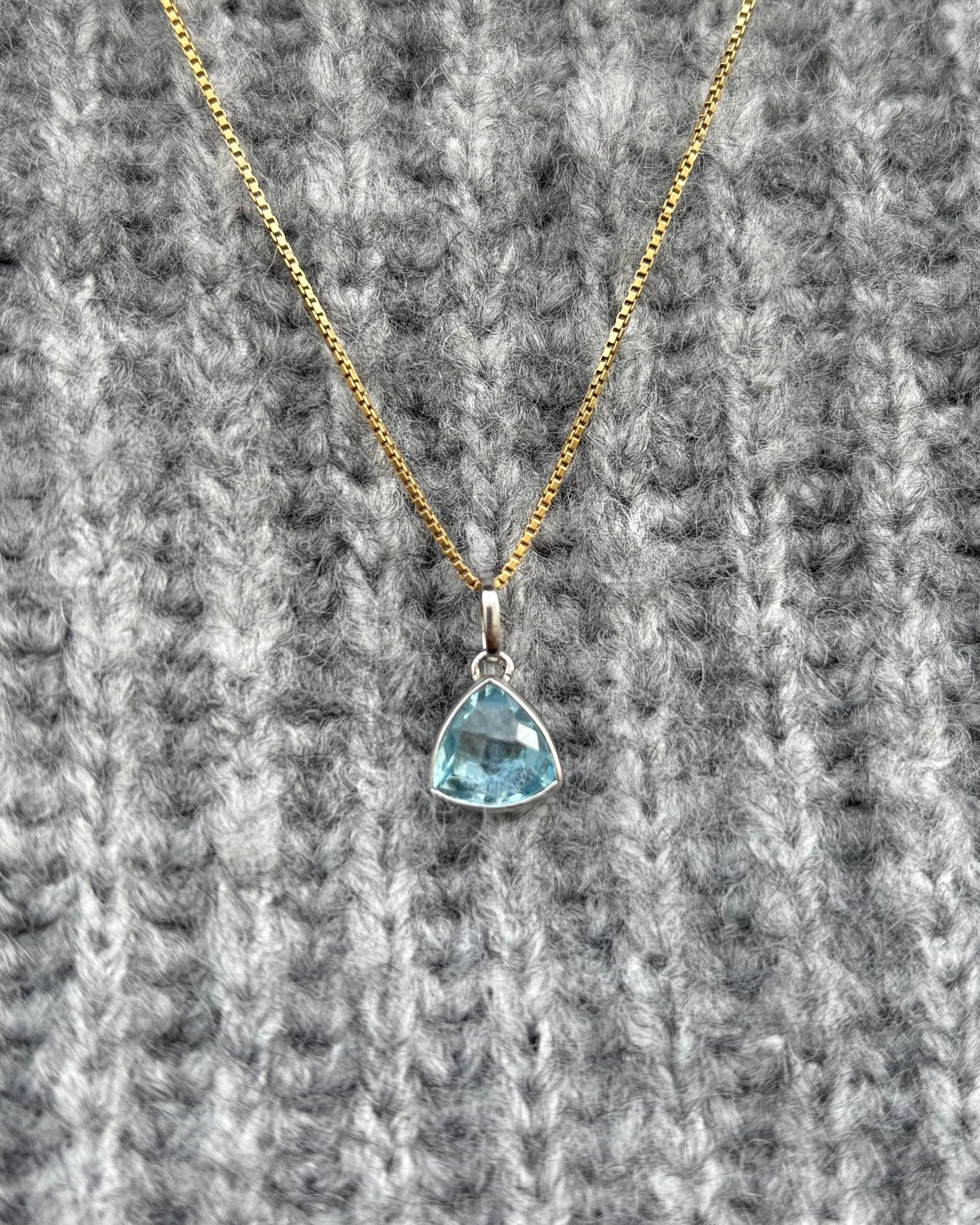 Pendentif Topaze 2.10 carats "Tonia" - Elliade Paris