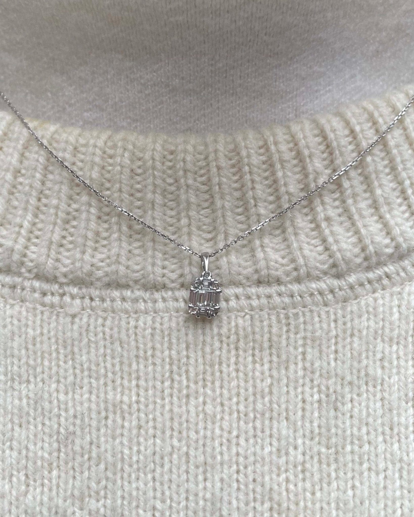 Pendentif Vintage 10 Diamants "Nova" - Elliade Paris