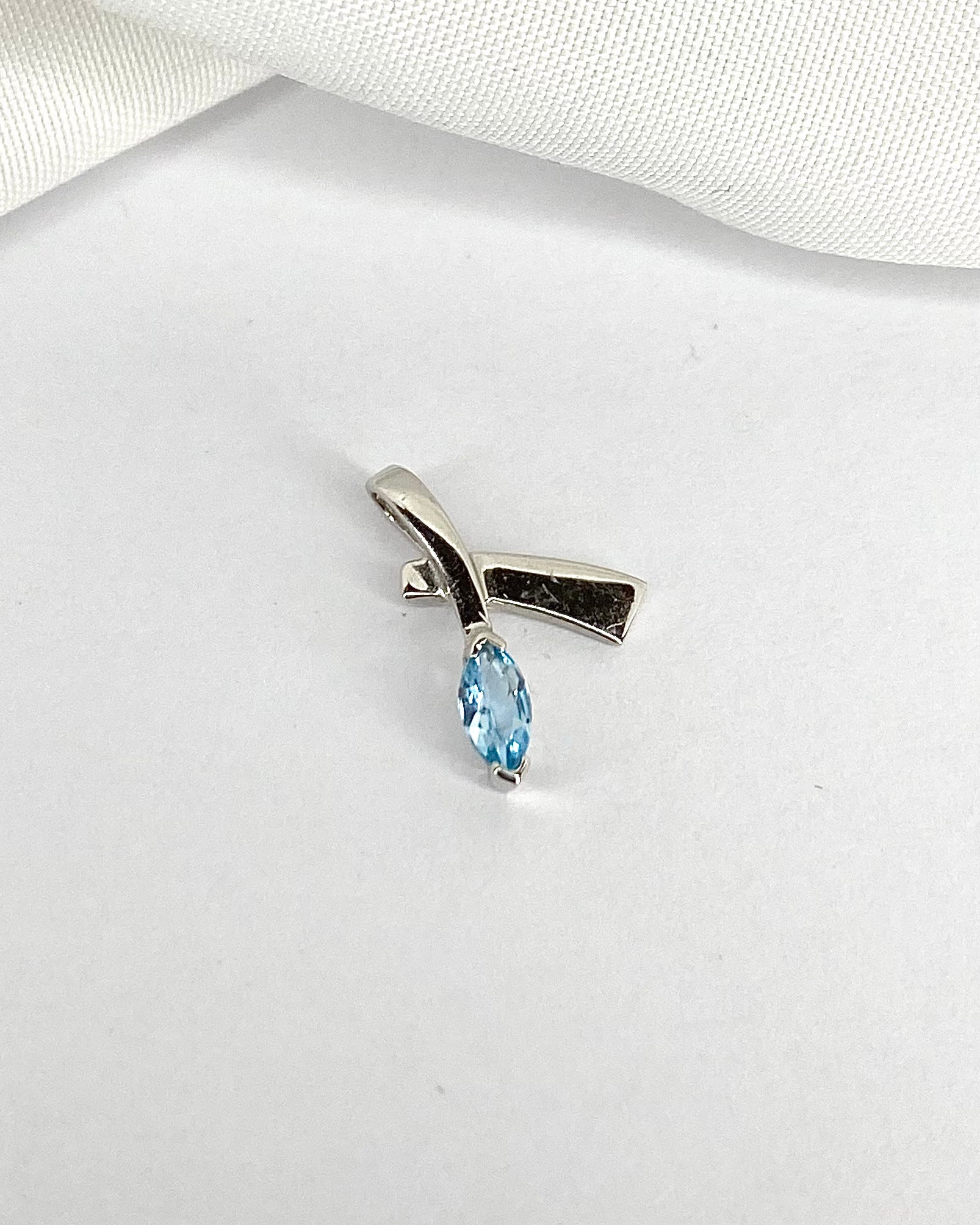 Pendentif Vintage Topaze "Violaine" - Elliade Paris