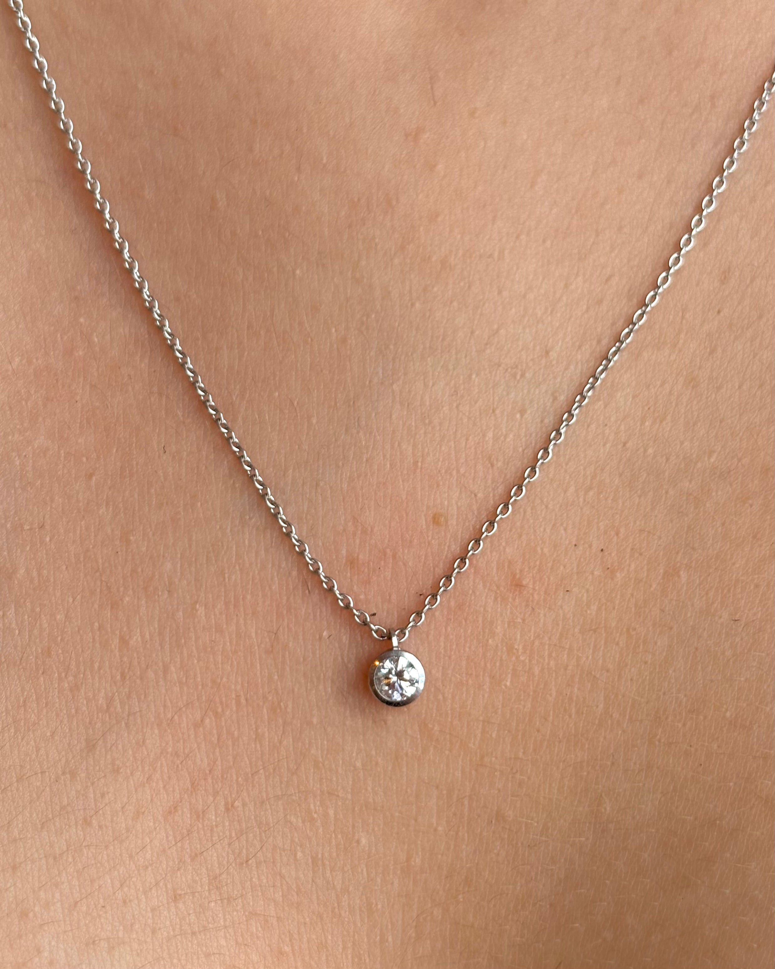 0.20 Carat Diamond Necklace "Tina"