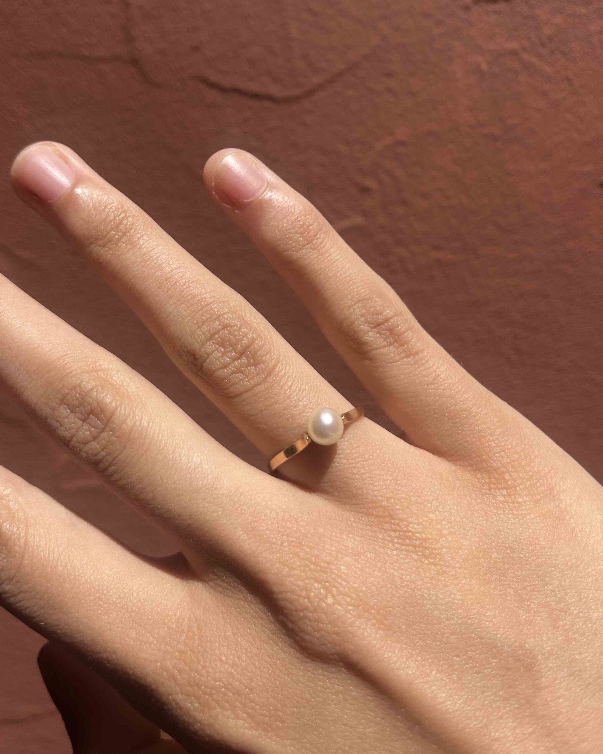 Bague Perle vintage "Kishaya"