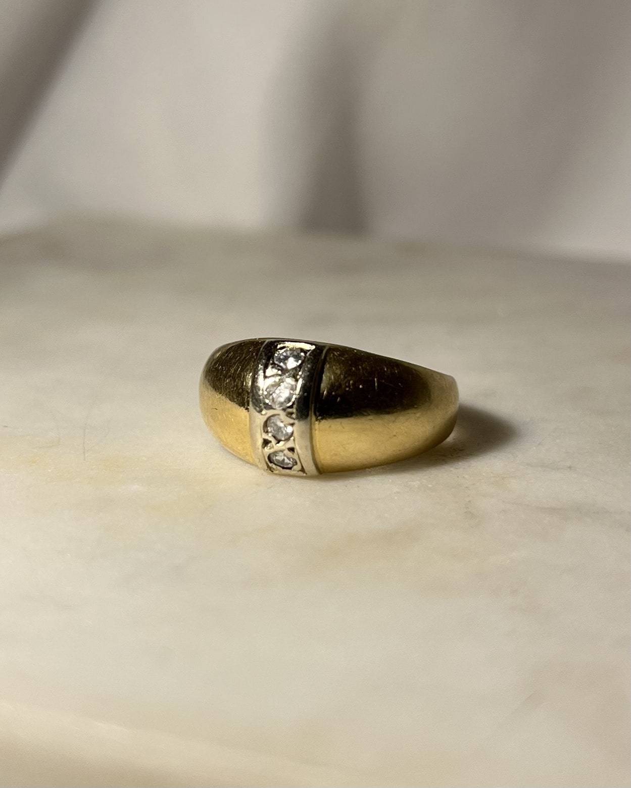 Bague Jonc Diamants "Salia"