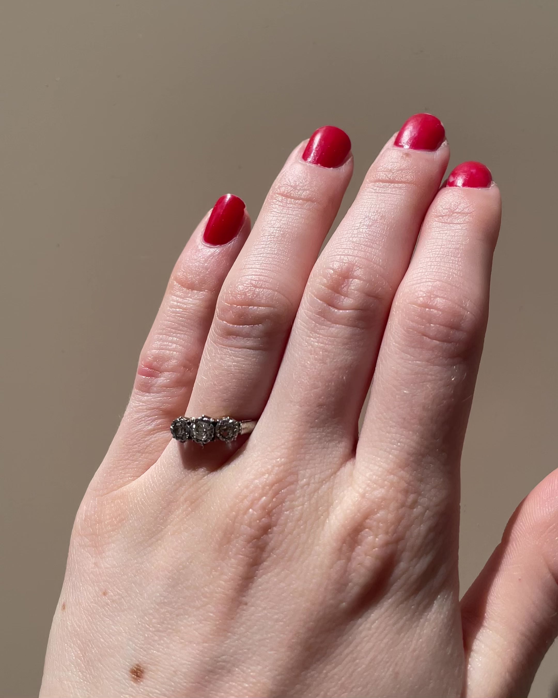 Bague Trilogie Diamants “Garliana”