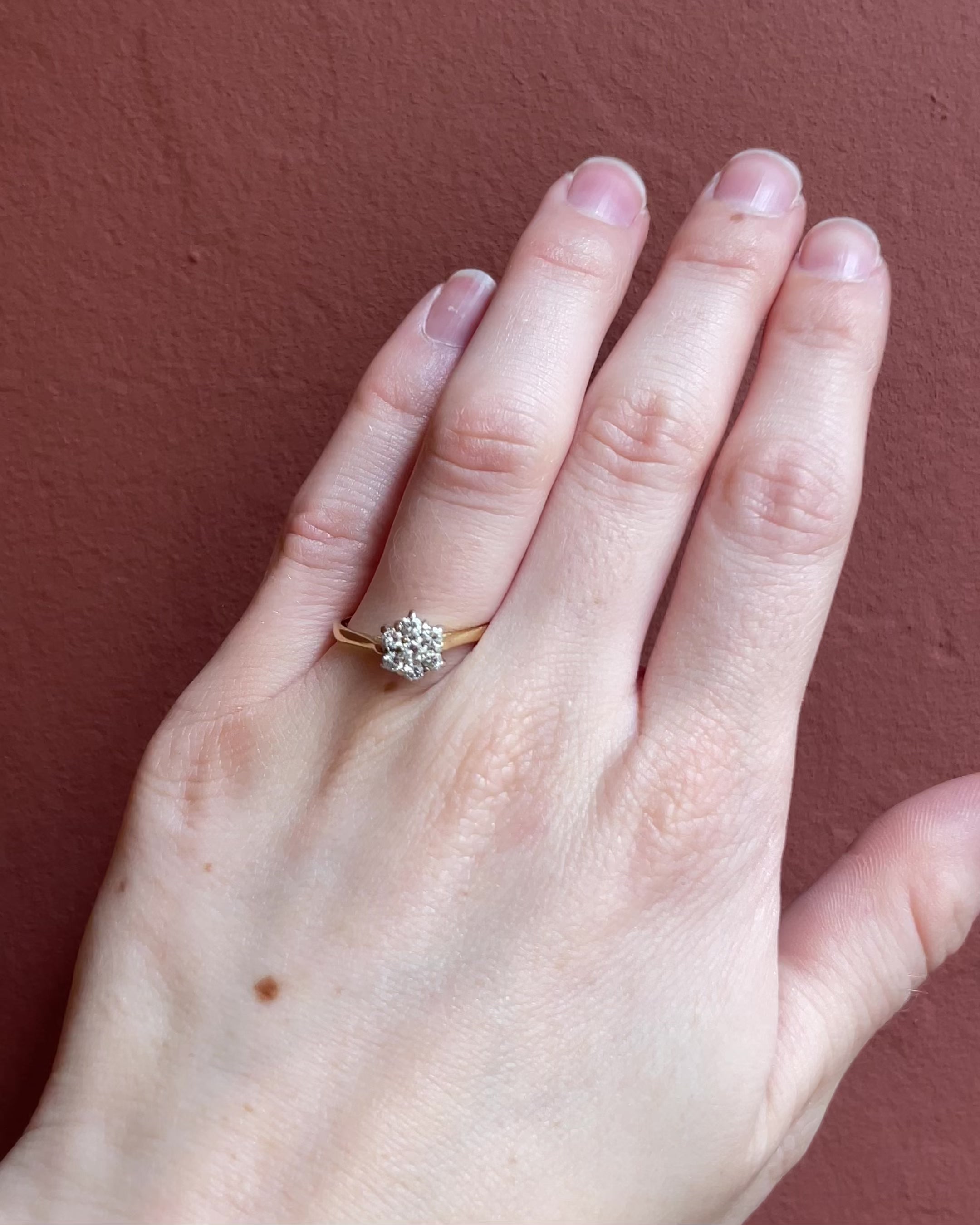 Bague Marguerite Diamants “Soren”