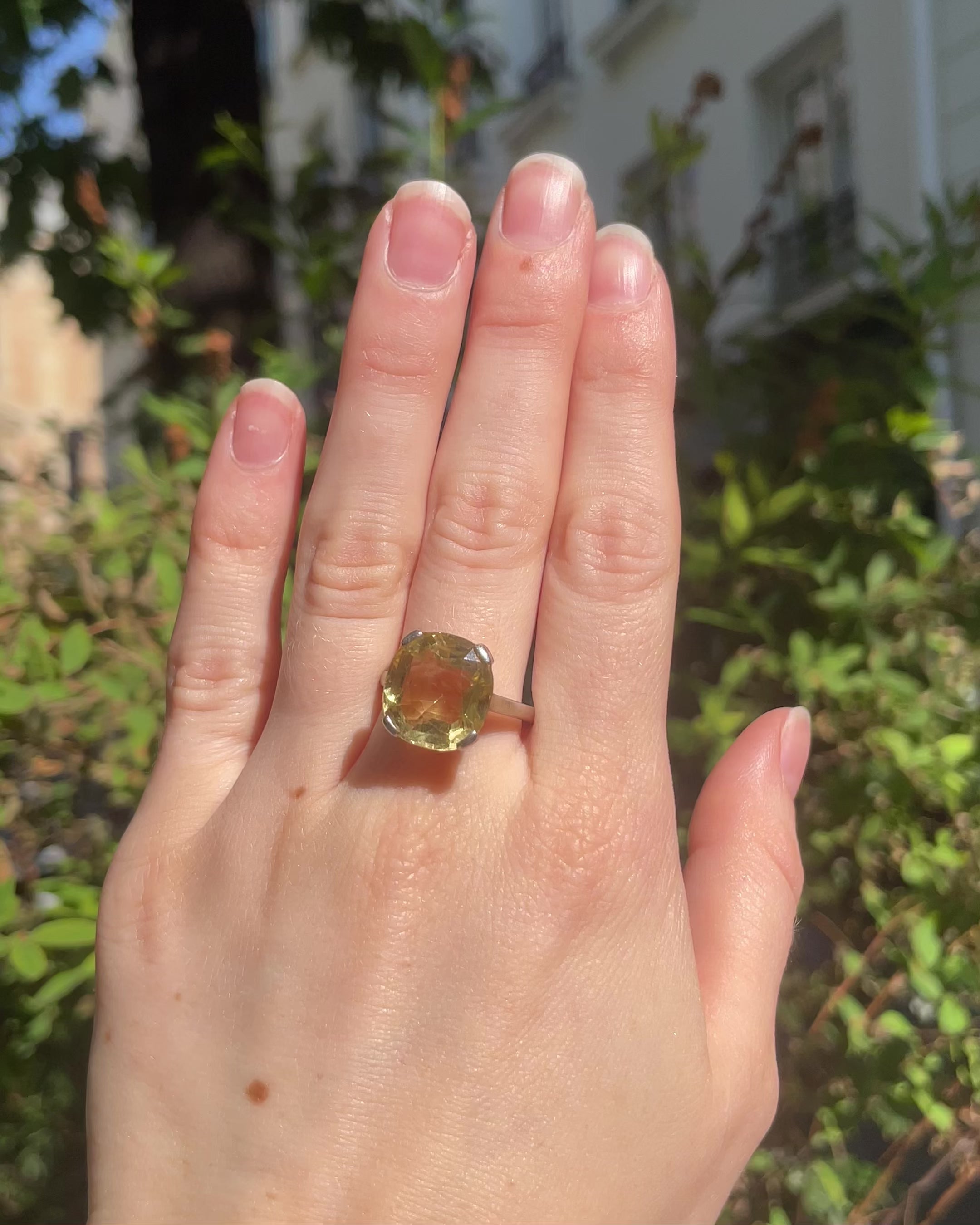 Bague Cocktail Citrine 8.40 carats "Céline"