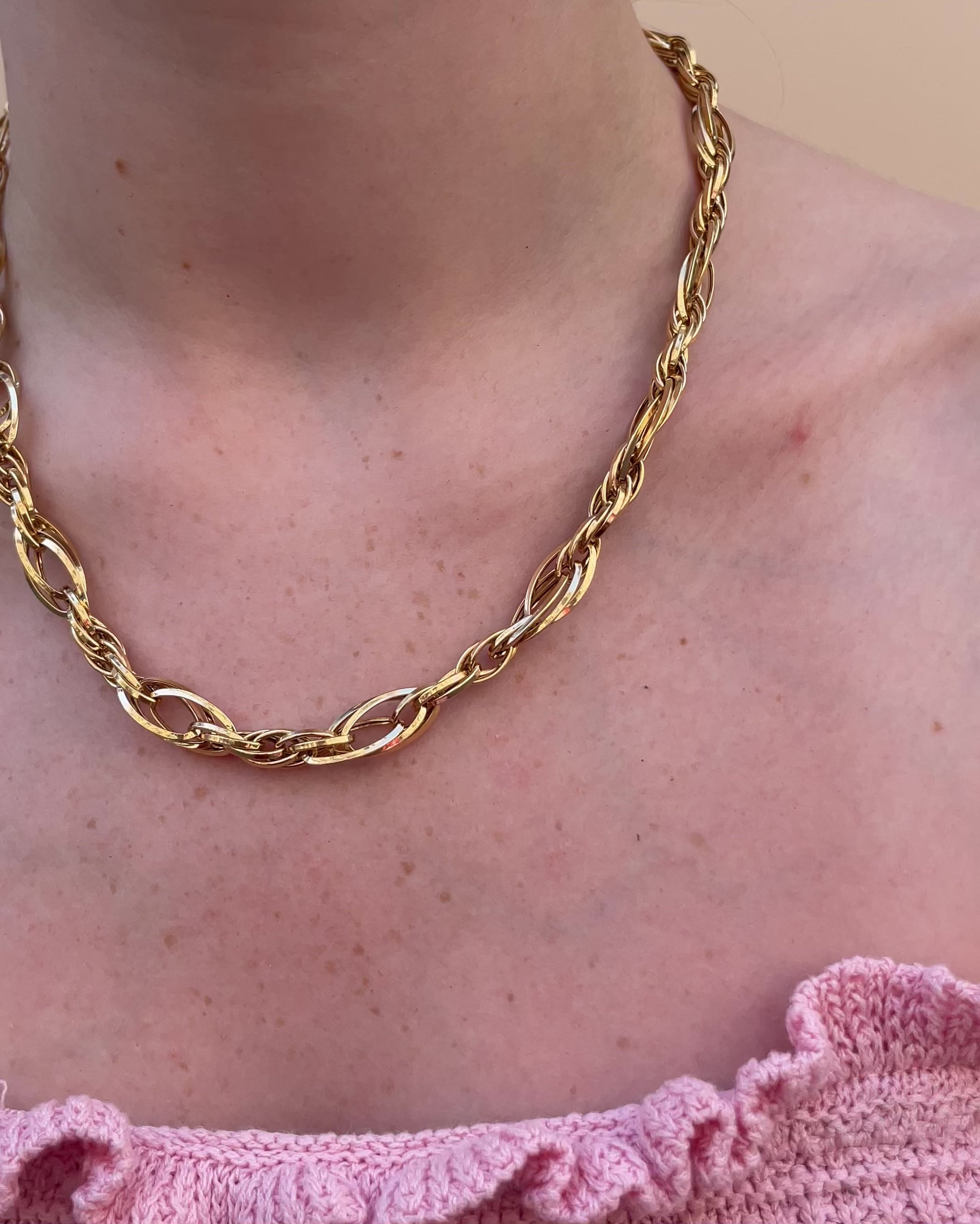 Collier Or Jaune 18 Carats "Sasha"