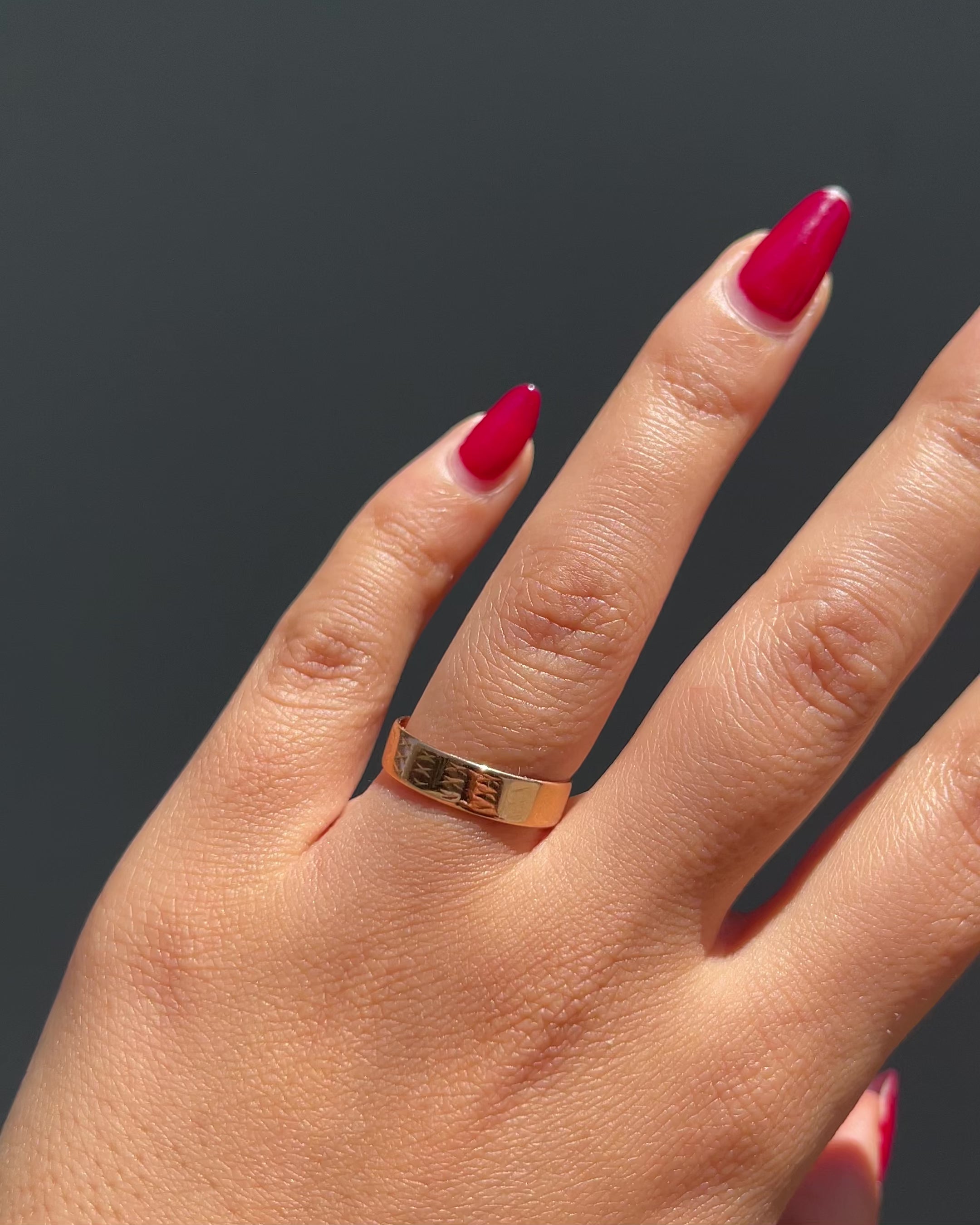 Alliance or rose 18 carats “Elowen”