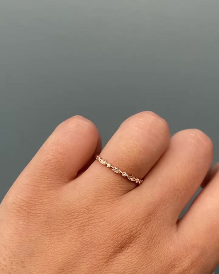 Demi-alliance 13 Diamants "Arielle"