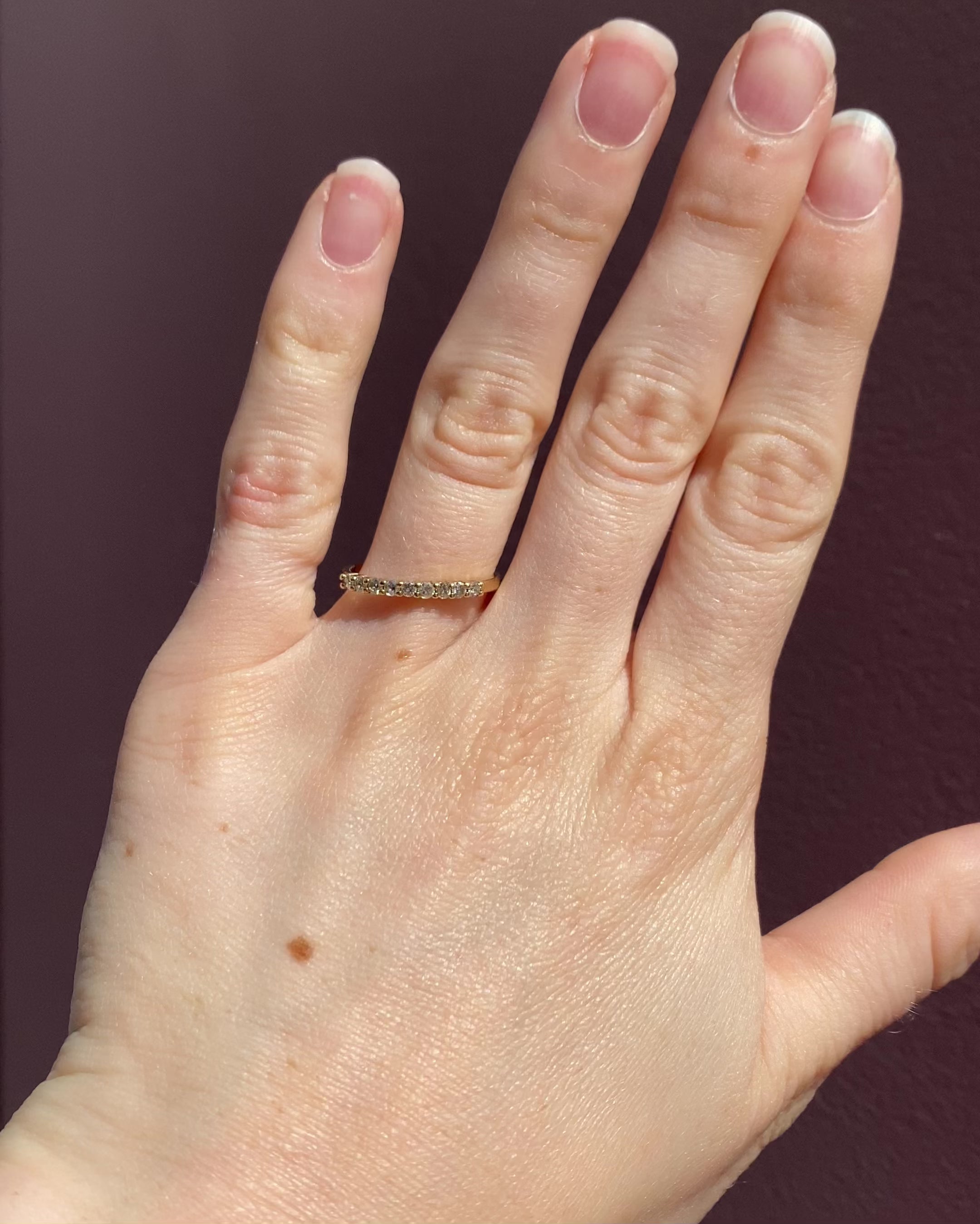 Bague Rivière Diamants "Marion"