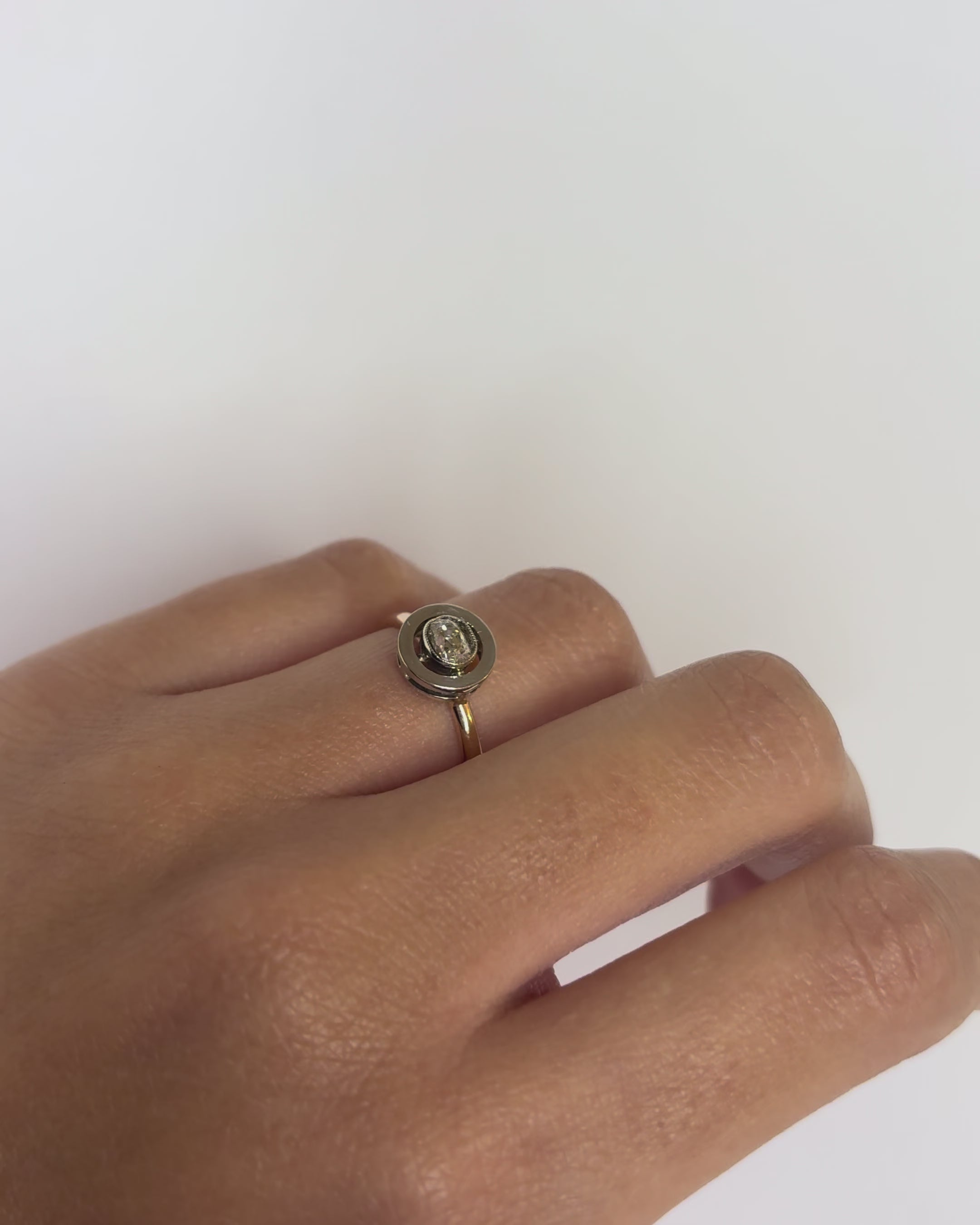 Bague Solitaire Diamant 0.30 carat "Lorea"
