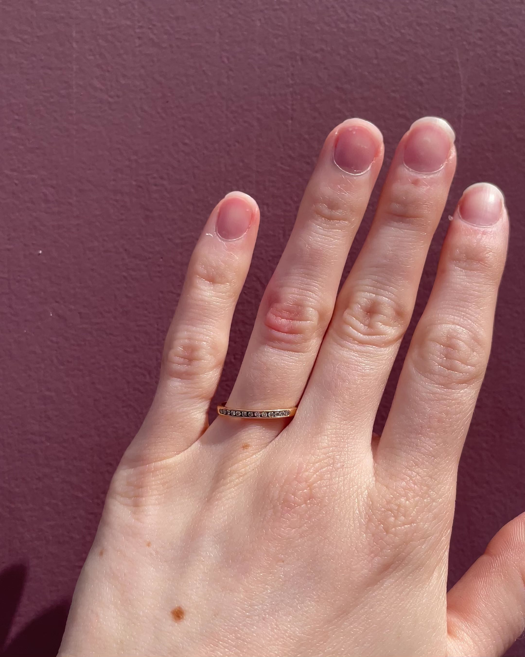 Demi Alliance Diamants 0.10 carat "Ludovica”